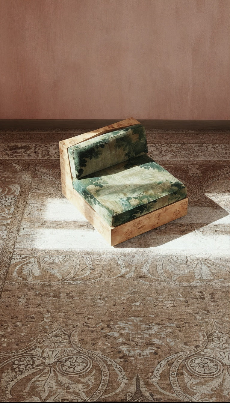 Contemporary Sofa in Wood - Kava Modular Collection