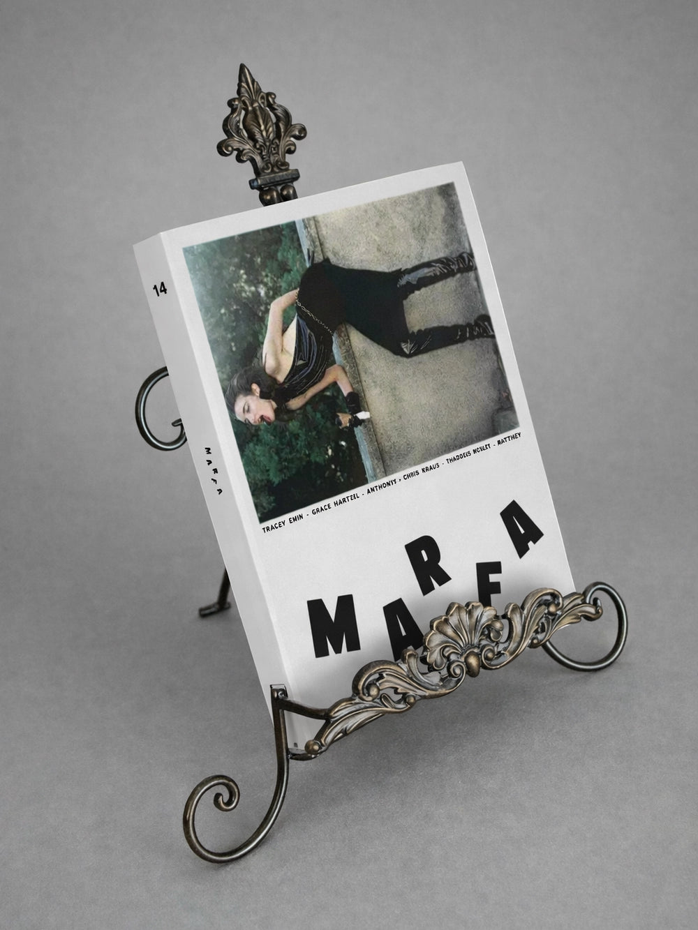 1960s Germany Vintage Iron Book Stand by Blisse | The Oblist