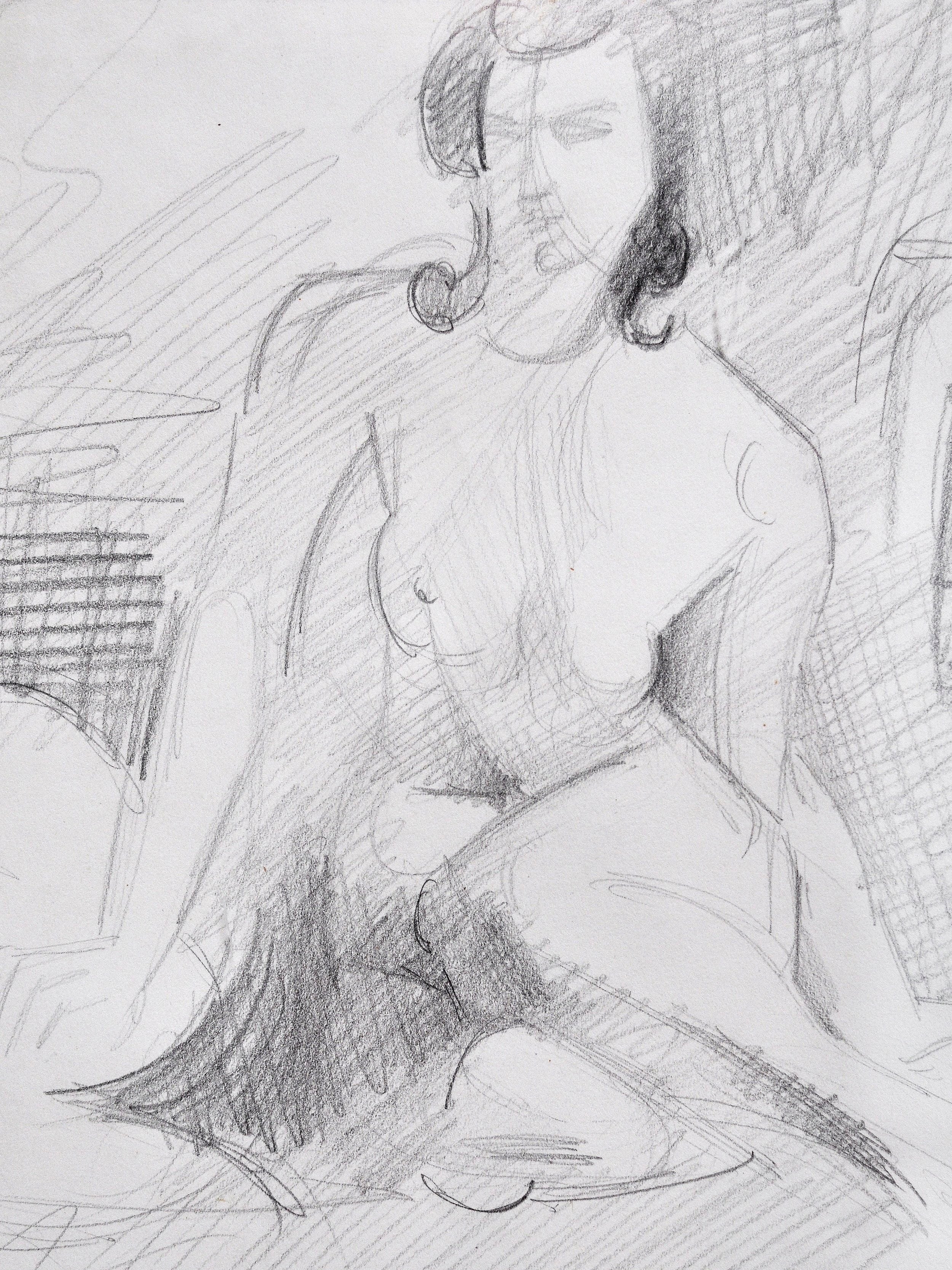 André Lhote (1885 - 1962) Drawing in Pencil