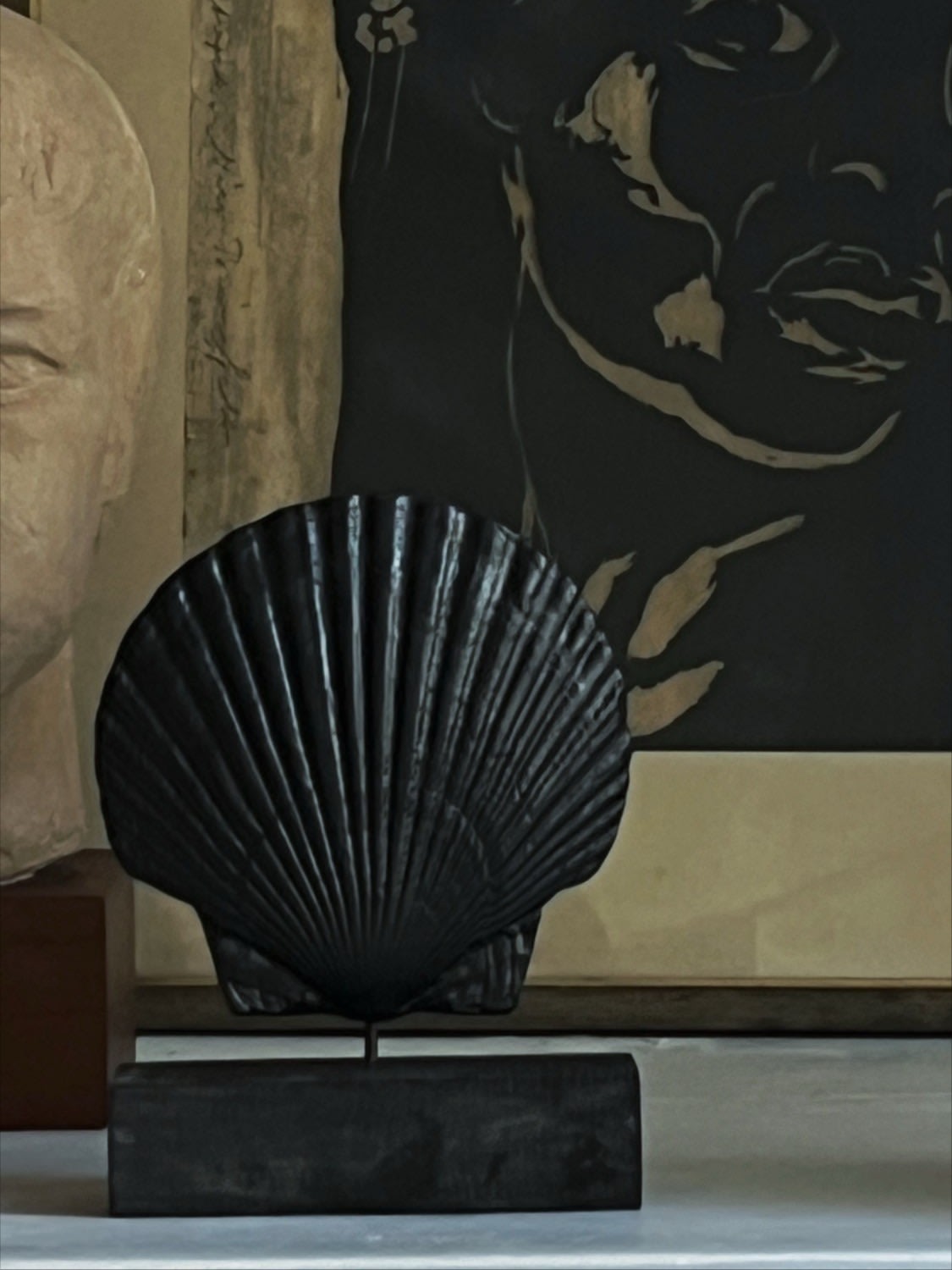 Fossil Shell Sculpture