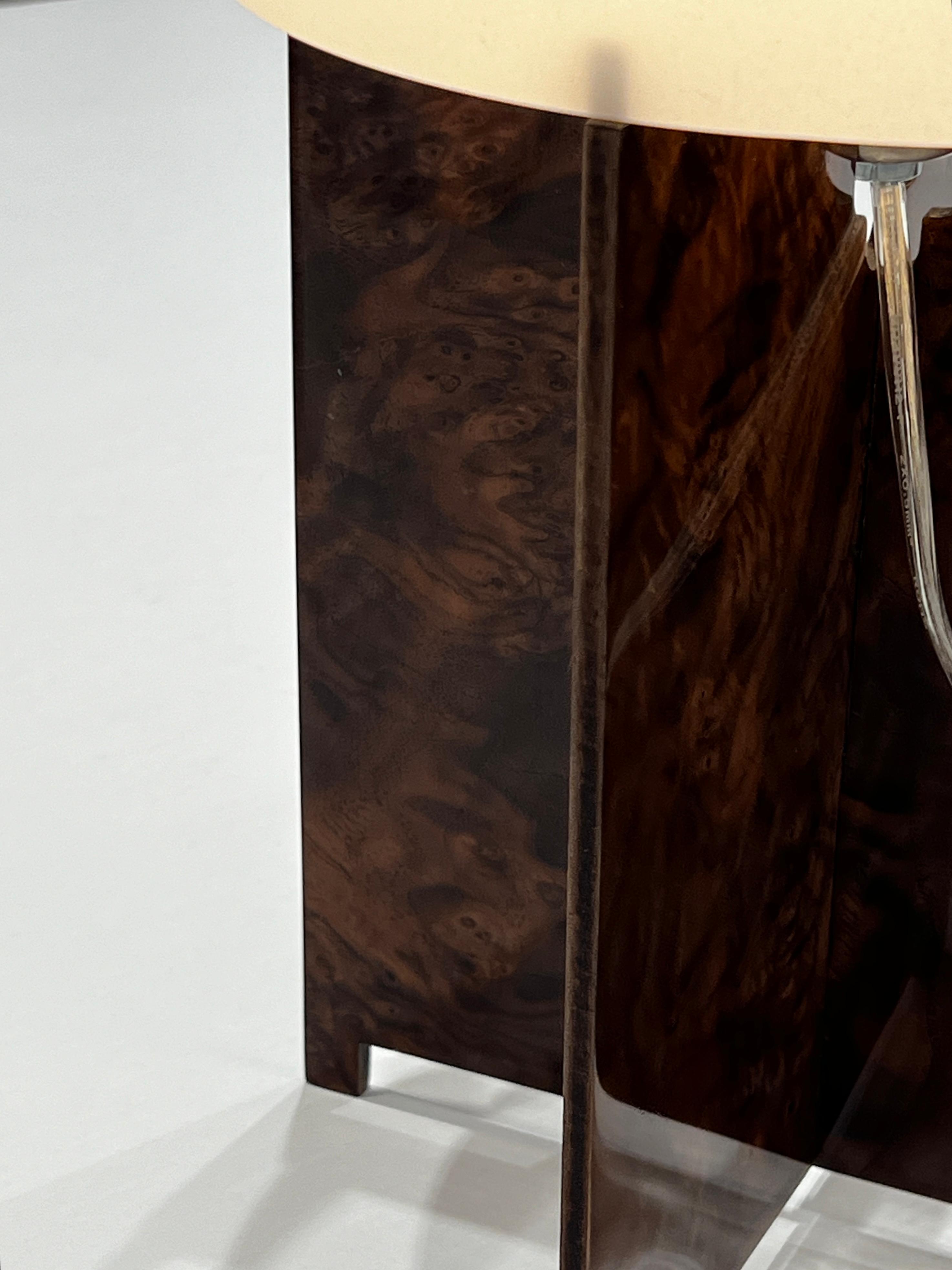 Lumix Table Lamp Walnut Wood — in context