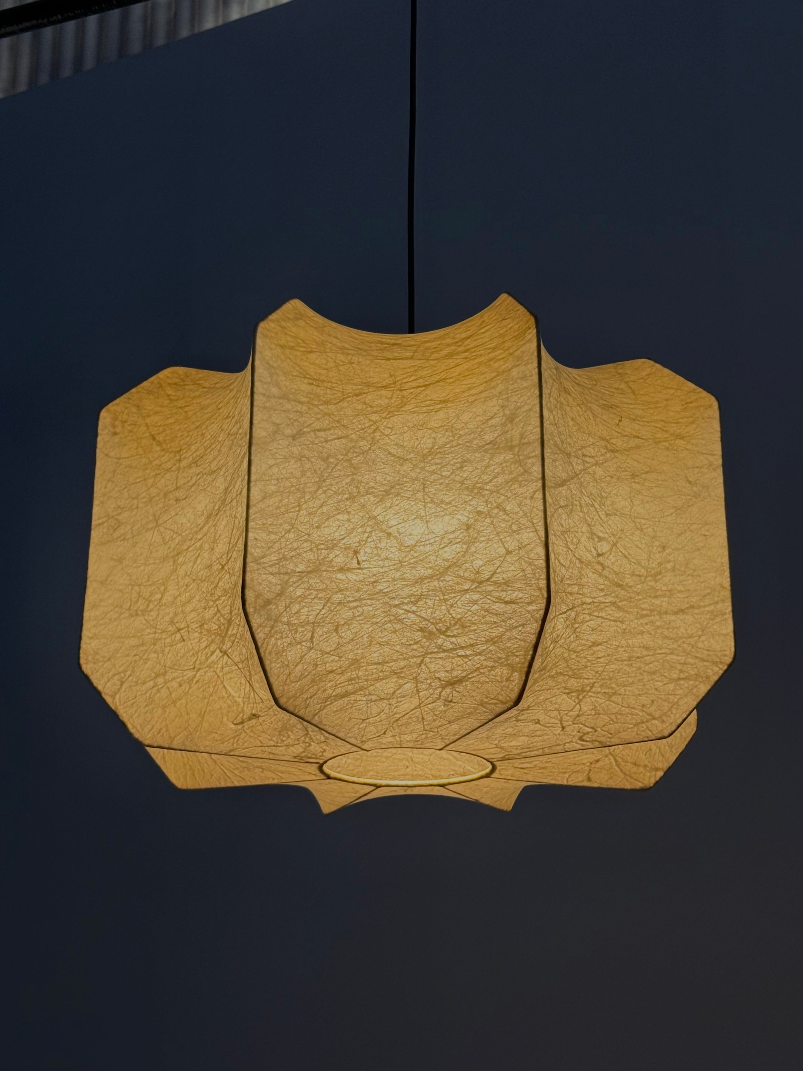 Achille & Pier Giacomo Castiglioni Cocoon lamp — close-up