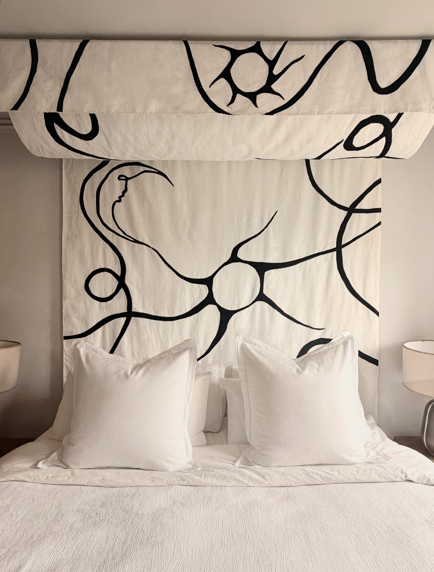 Celestial Bed Canopy — detail view