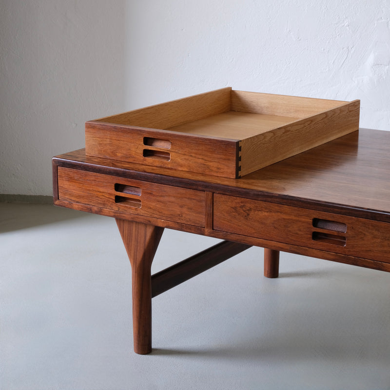 Rosewood Coffee Table by Nanna Ditzel For Soren Willadsen 1950s — detail view