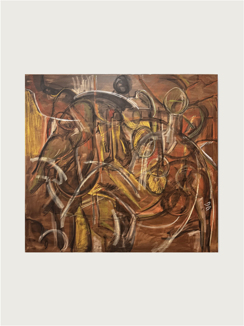 'Hidden Narratives' vol.02 Painting by Dovile Bernotaite | The Oblist