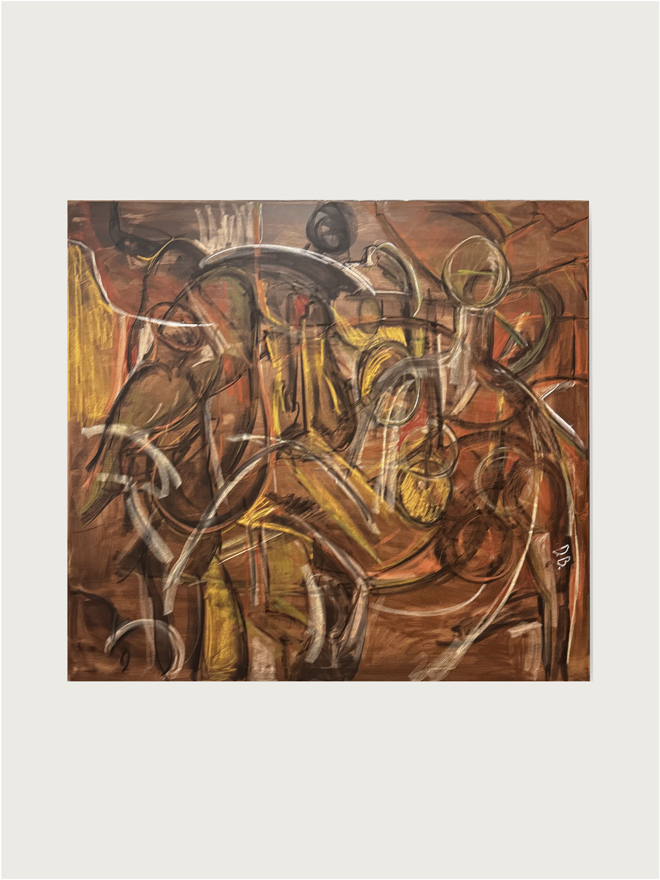 'Hidden Narratives' vol.02 Painting by Dovile Bernotaite | The Oblist