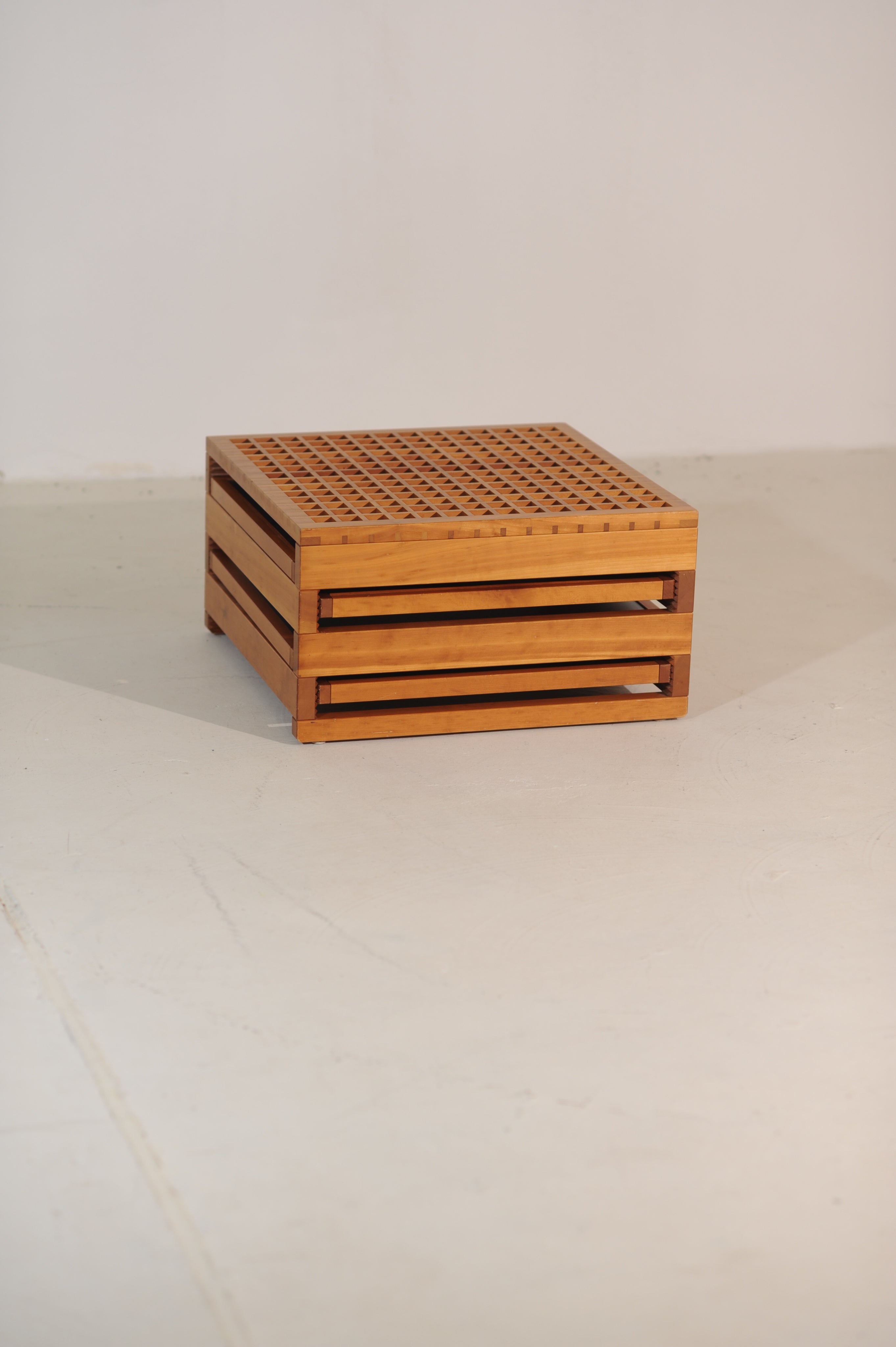 Bernard Vuarnesson Tetra Coffee Table, France 80s