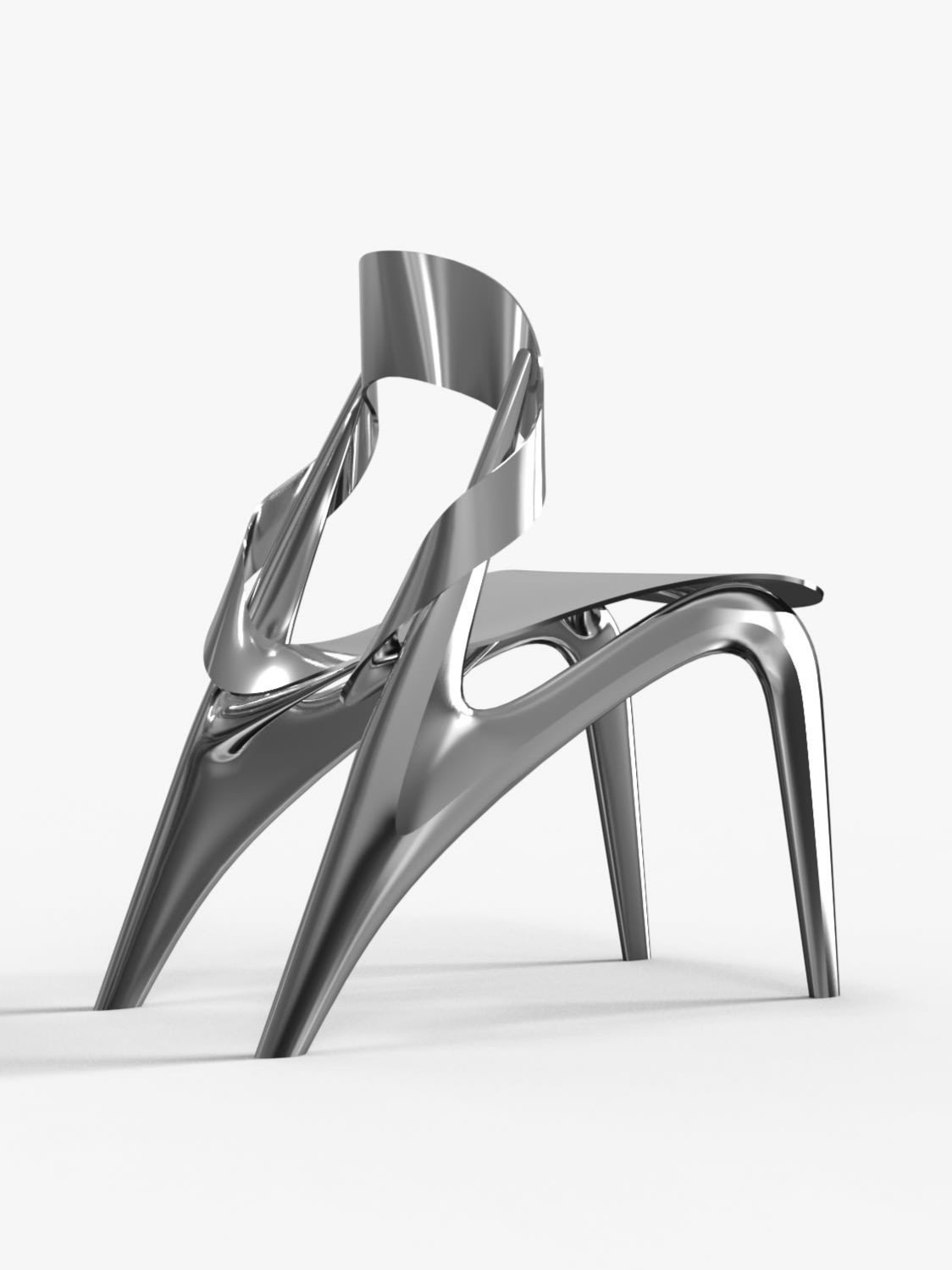 IA STANDARD Stainless Steel Chair - YING — alternate view
