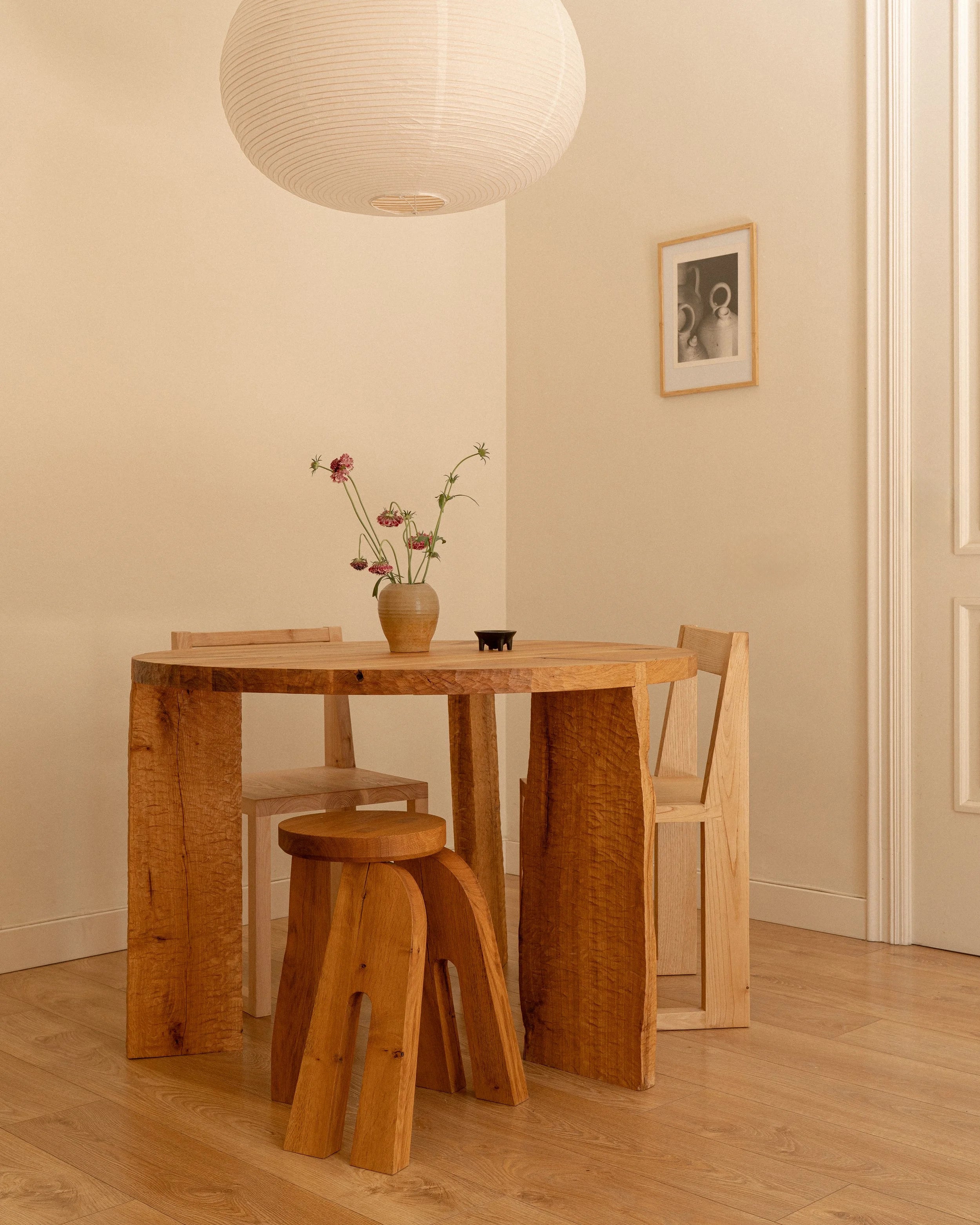 Molino Dining Table — side angle