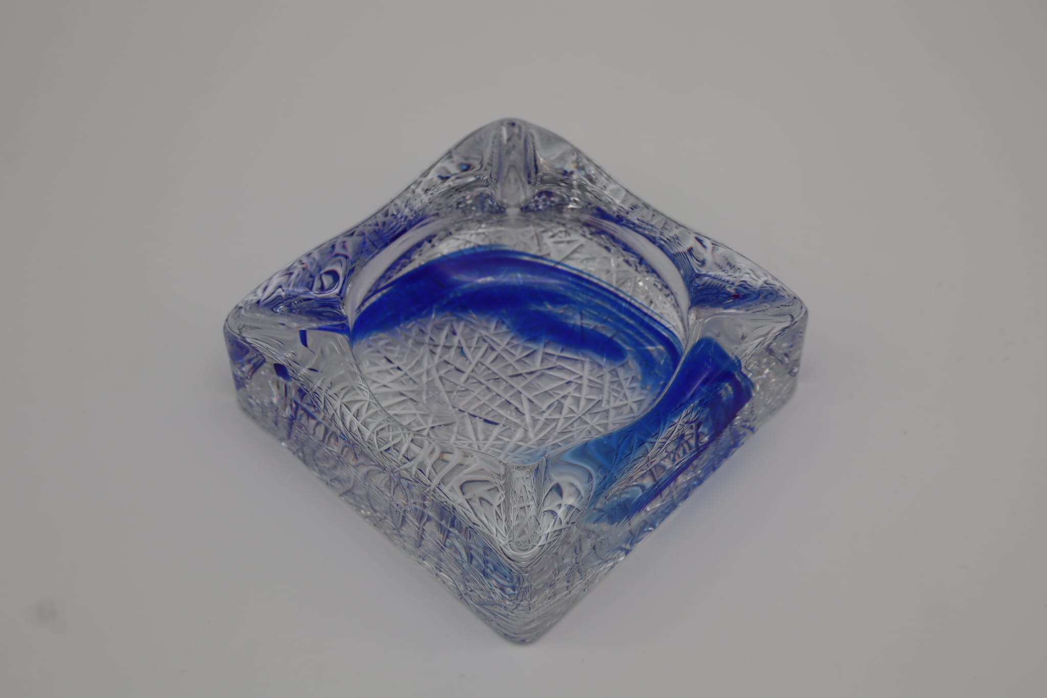 Kristalunie Maastricht Glass Ashtray