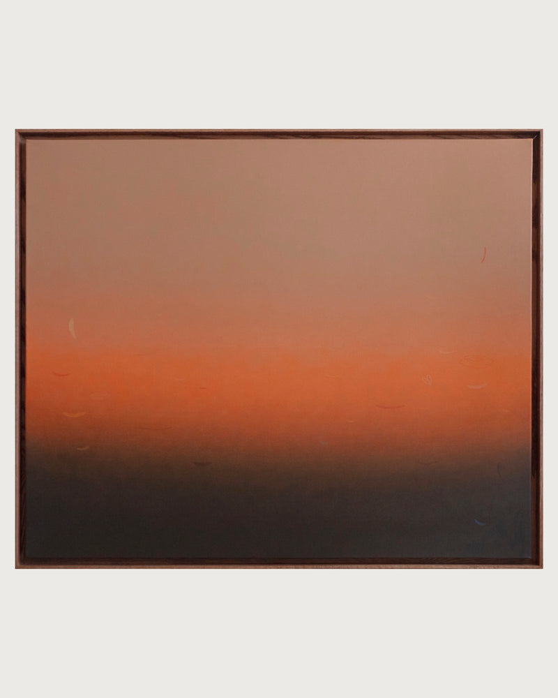 Slow Burn, 2026 Painting by Rebecca von Matérn | The Oblist — modern gradient colors