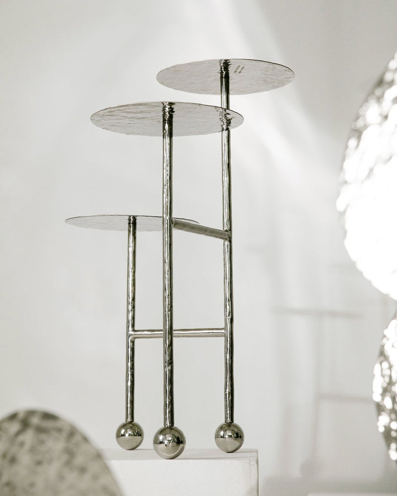 Liquid Side Table Stainless Steel — alternate view