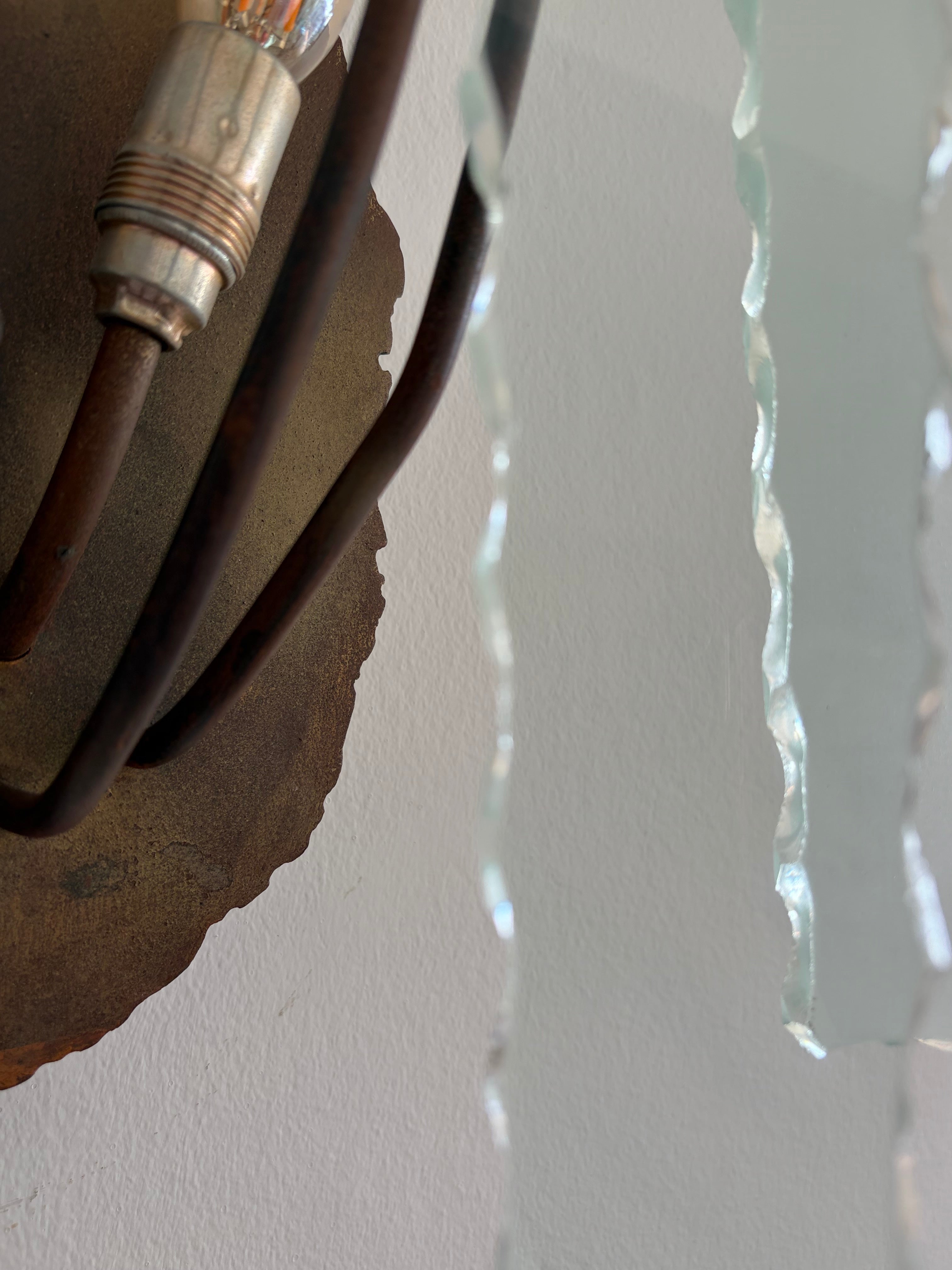 Monumental Wall Sconces Brand van Egmond, Behind Frosted Glass Series — lifestyle setting