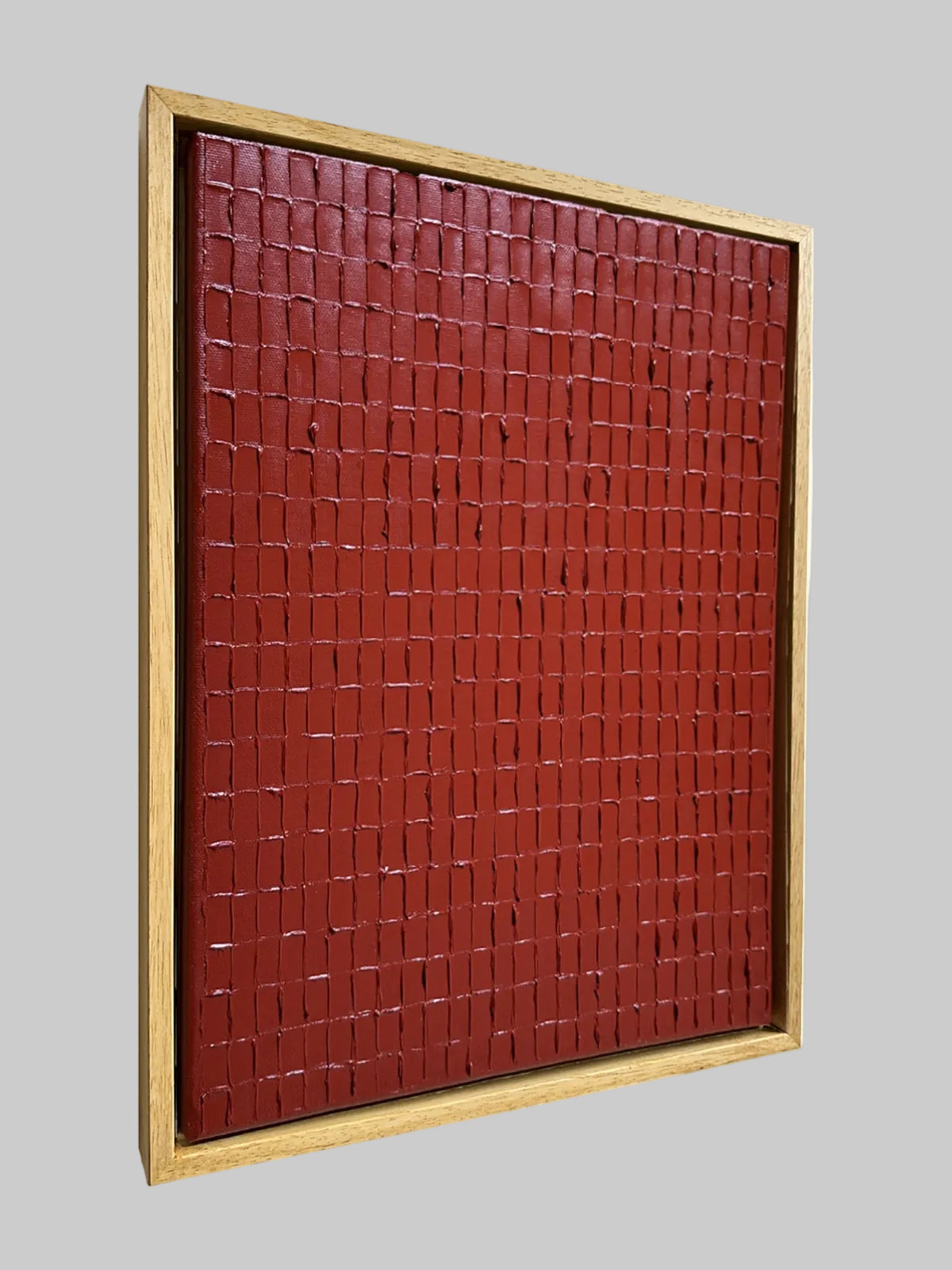 'Indian Red - Signature' Painting — detail view