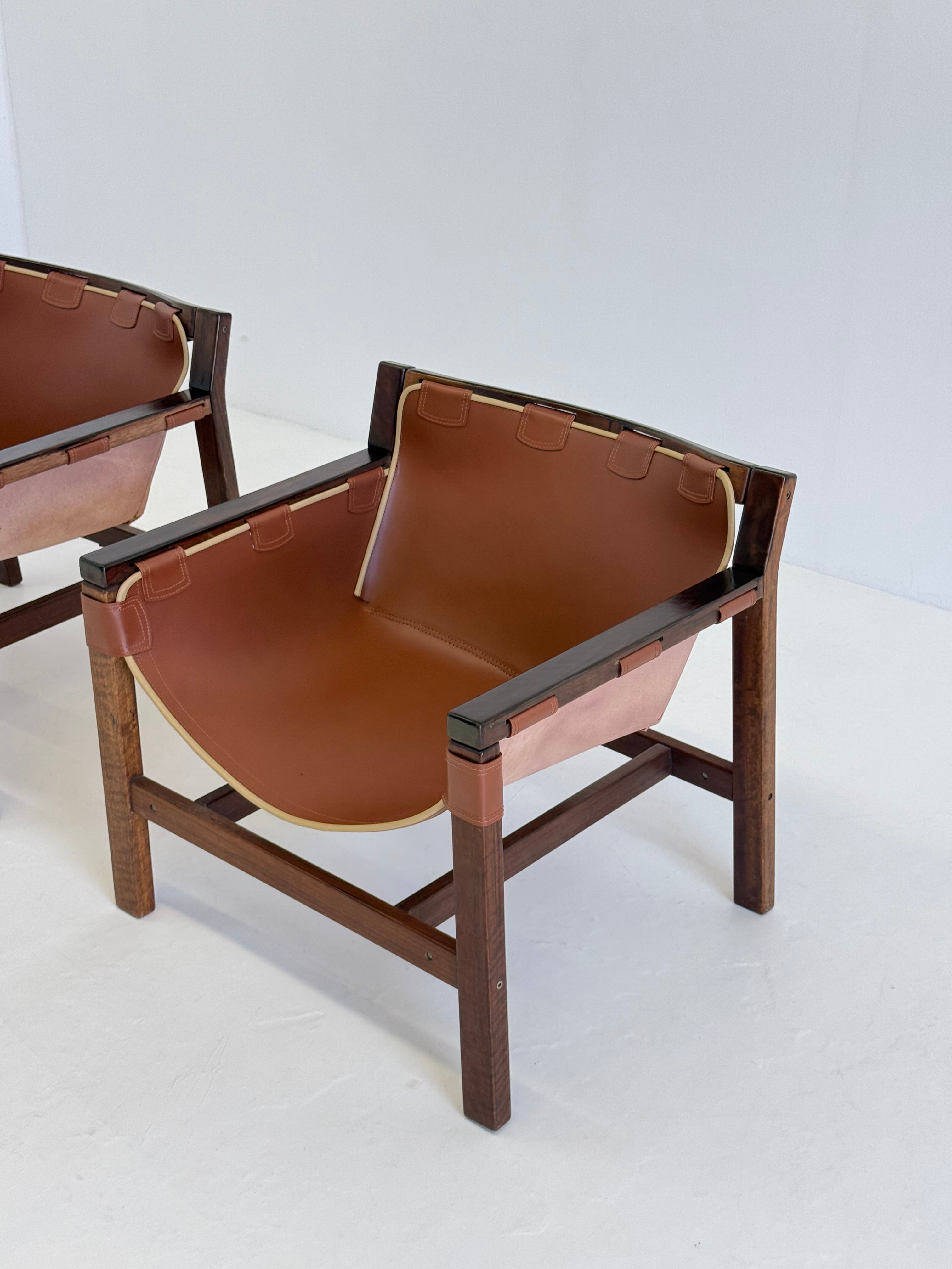 Safari Lounge Chairs by Carlo Hauner for Forma — view 10