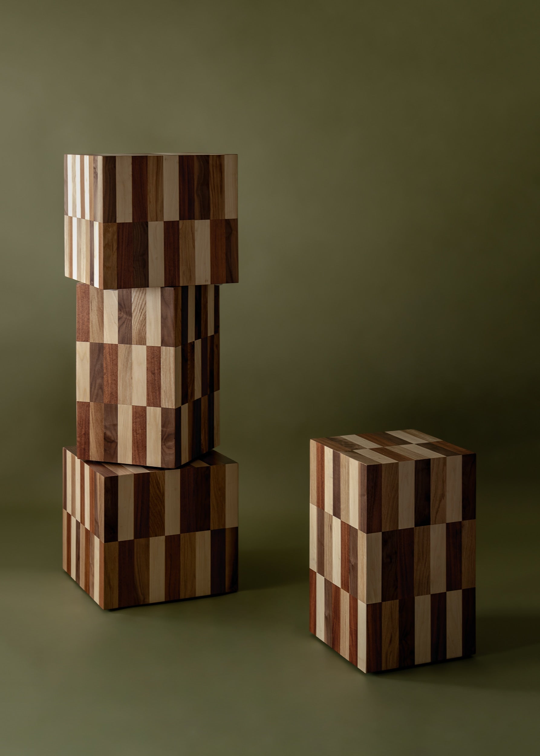 Table d'appoint en bois MORA