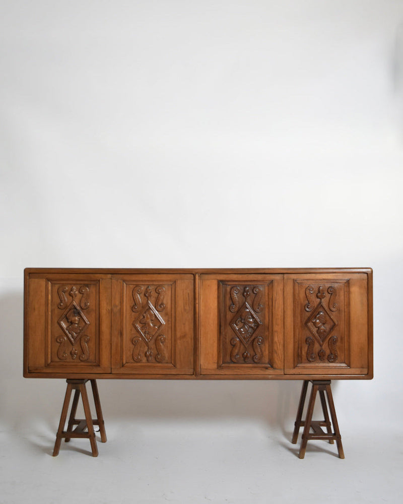 Oak sideboard, 1950s by Barracuda Interiors | The Oblist
