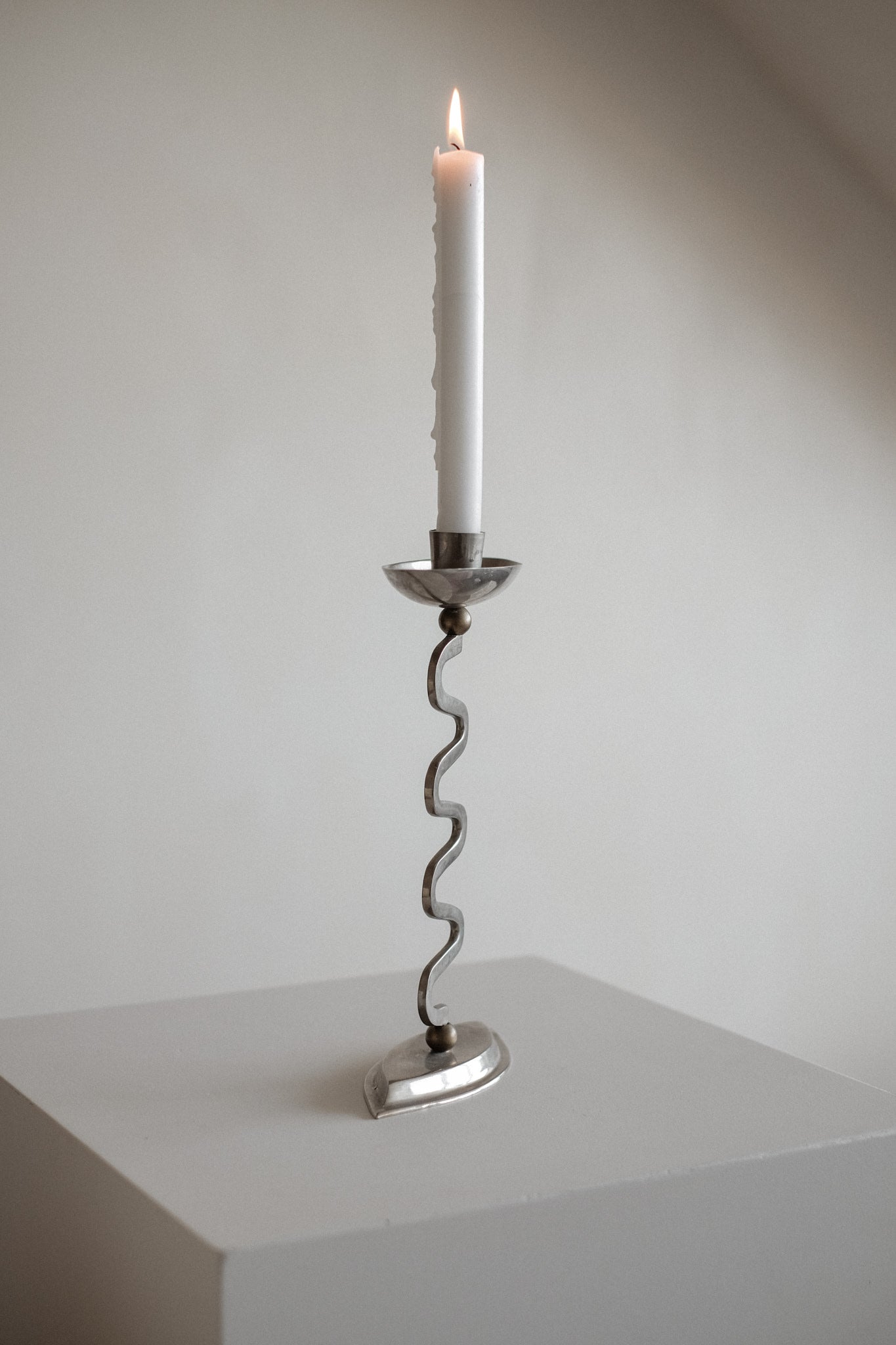Curvy Candle Holder  — alternate view