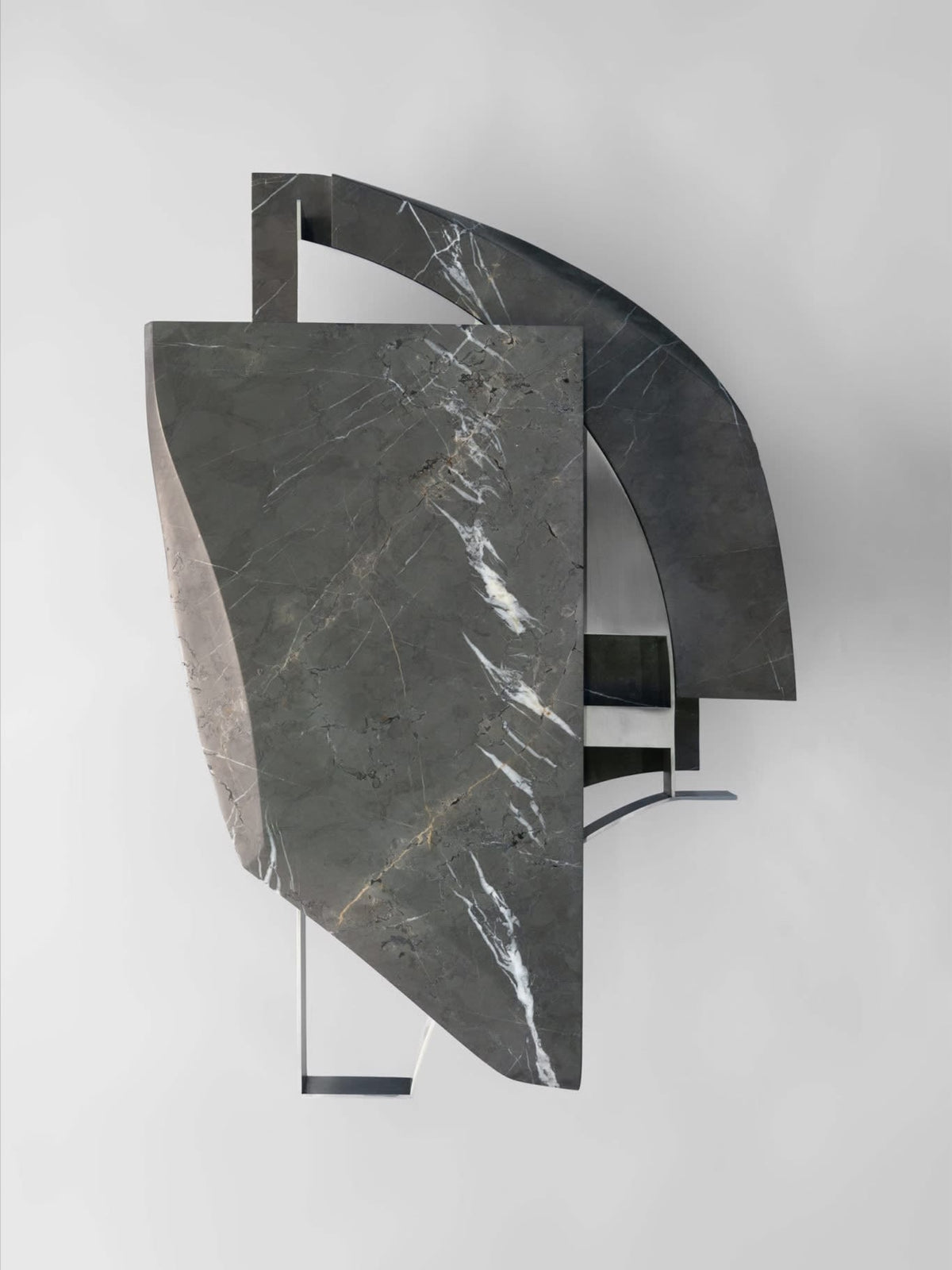 CX4 — Sculptural Side Table. Limited edition 8 + 1 AP — side angle