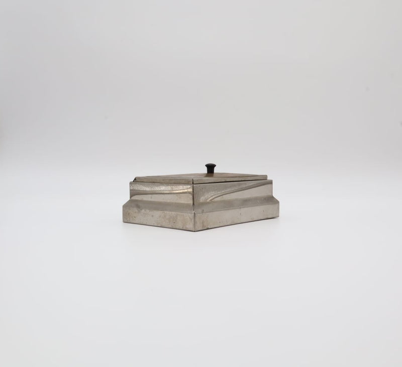 1930s Art Deco Silver-Plated Table Box – Germany by Forma Finds | The Oblist