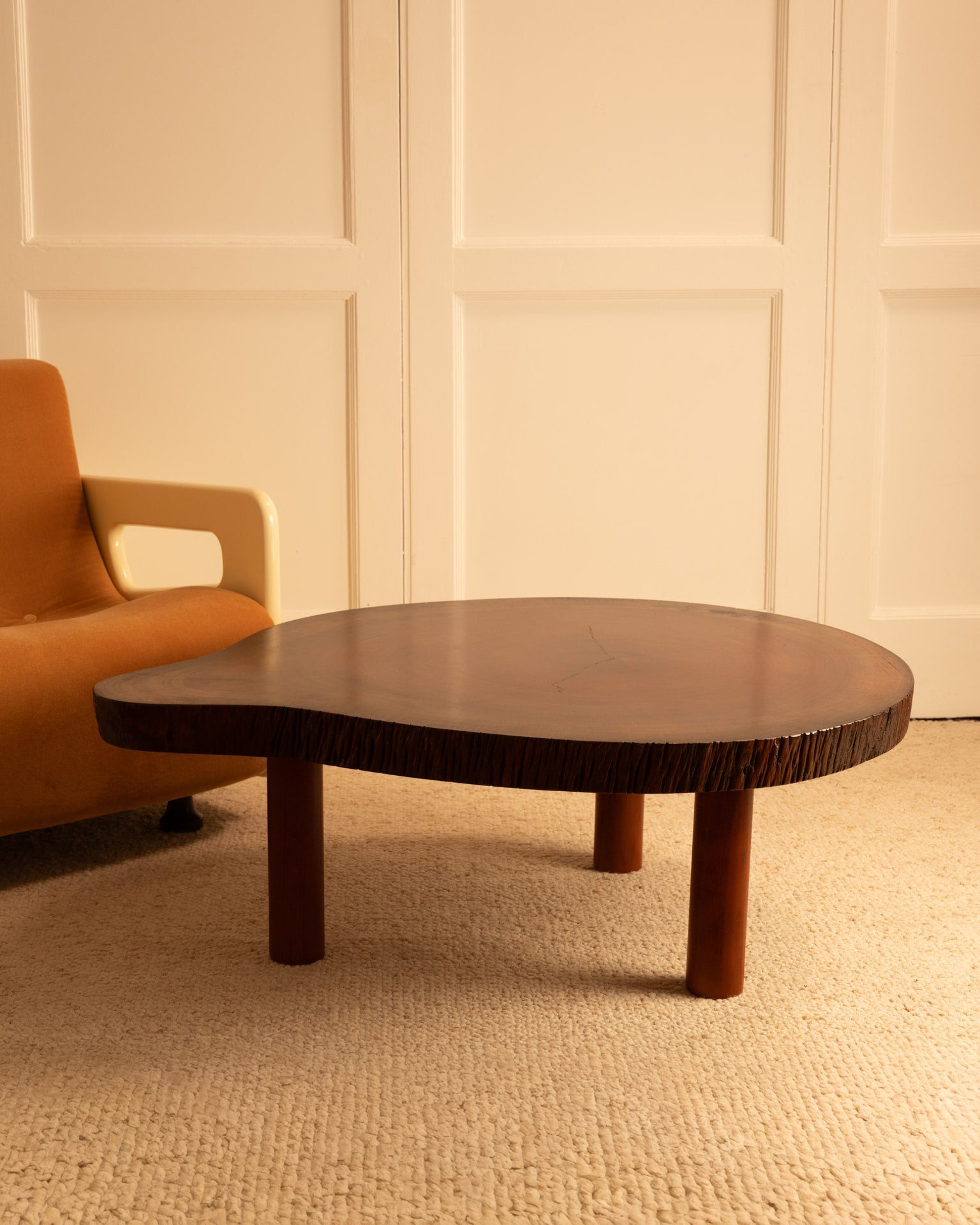 Table basse à abattant, Espagne 1970s