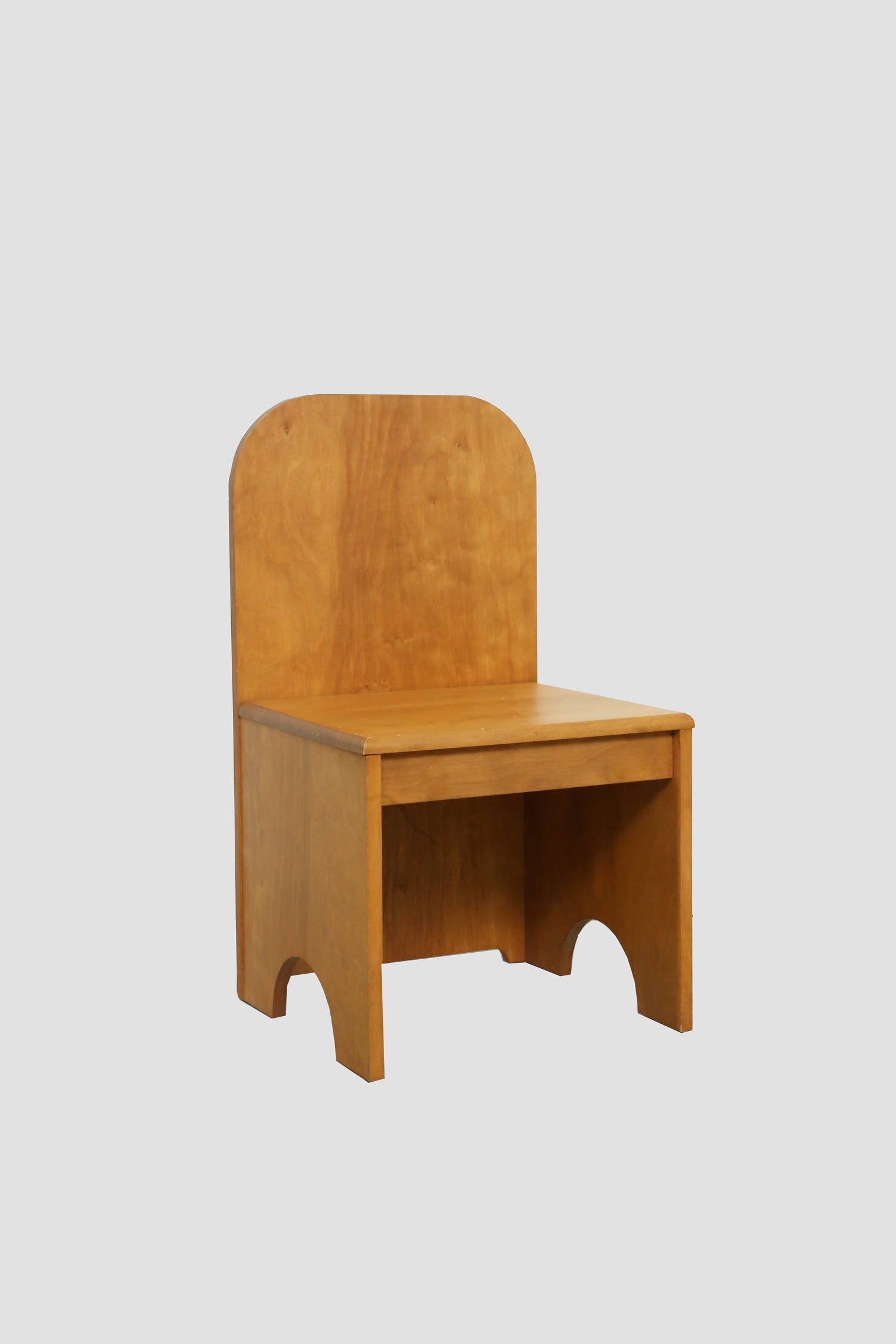 Folk Wood Side Chair by Villa | The Oblist