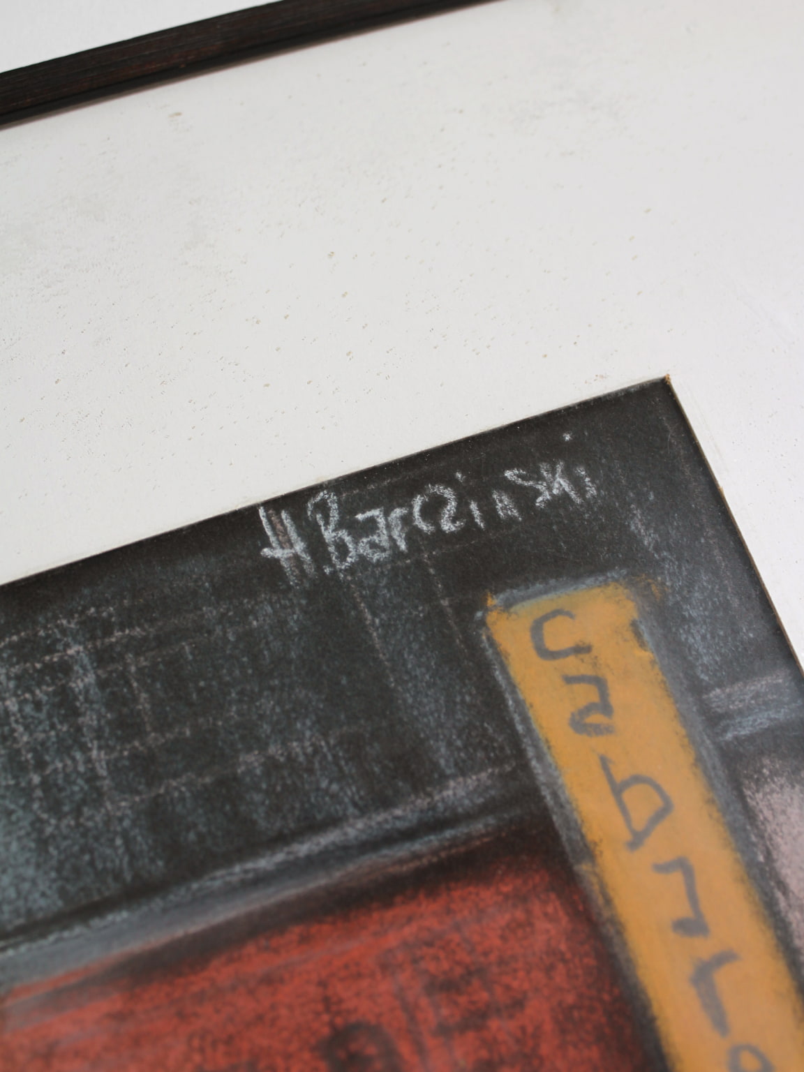 Henryk Barczyński "Paris" In Pastel, 38,5x49,5cm, 1920s