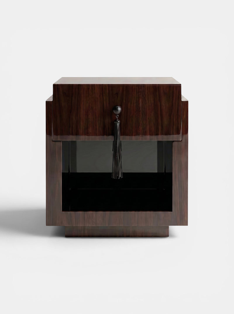 Leo Glossy Wood And Black by Marbera | The Oblist