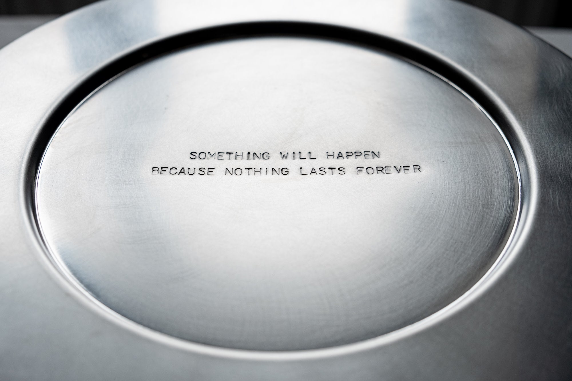 TRACES — Stainless Steel Plates — view 9