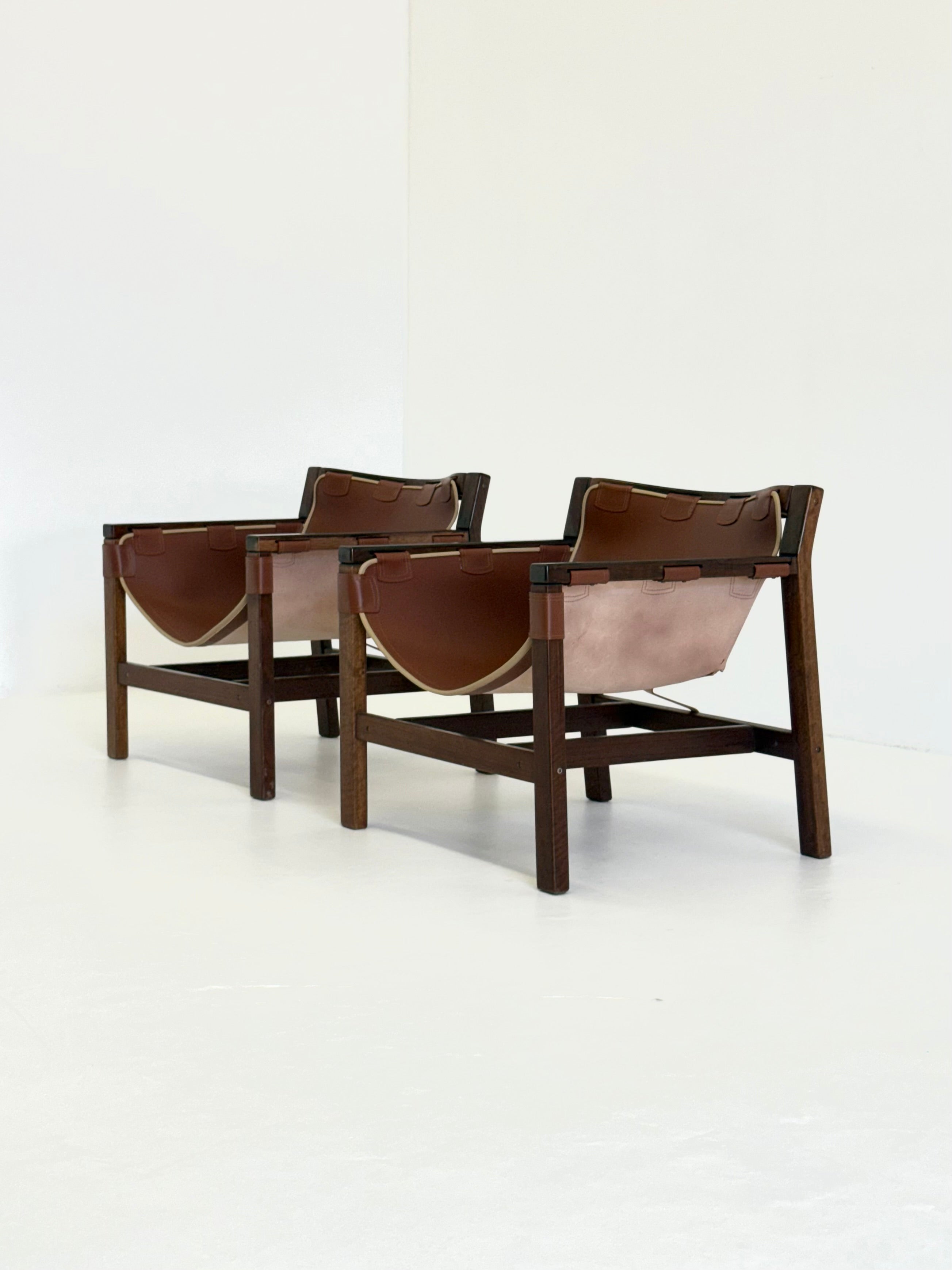 Safari Lounge Chairs by Carlo Hauner for Forma — additional view