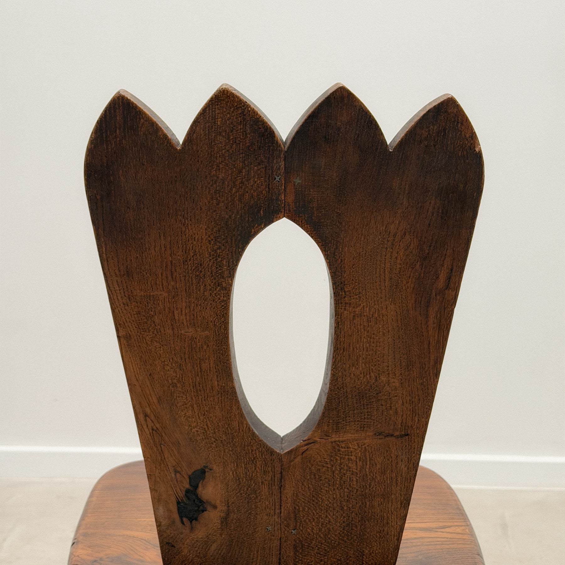 Set of Five Aranjou Elm Chairs — lifestyle setting