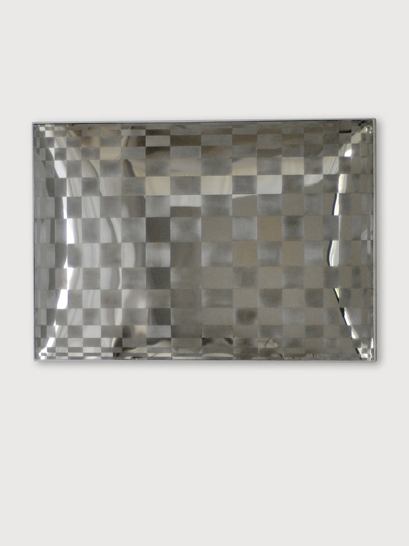 Metal Drawing – Mirror Wall Sculpture by Studio Miriam Loellmann | The Oblist