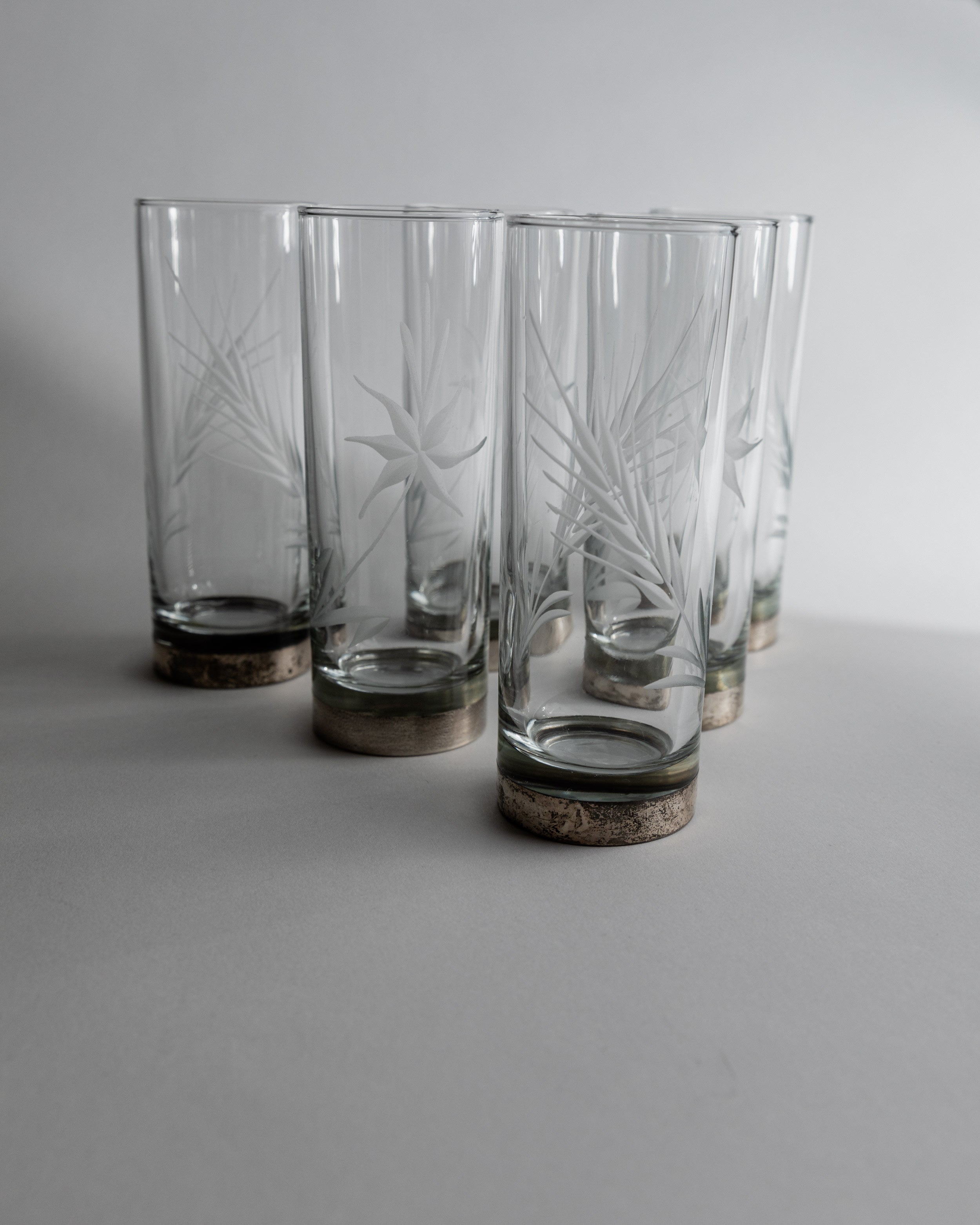 Ensemble de verres à boire de 6, Italie années 60