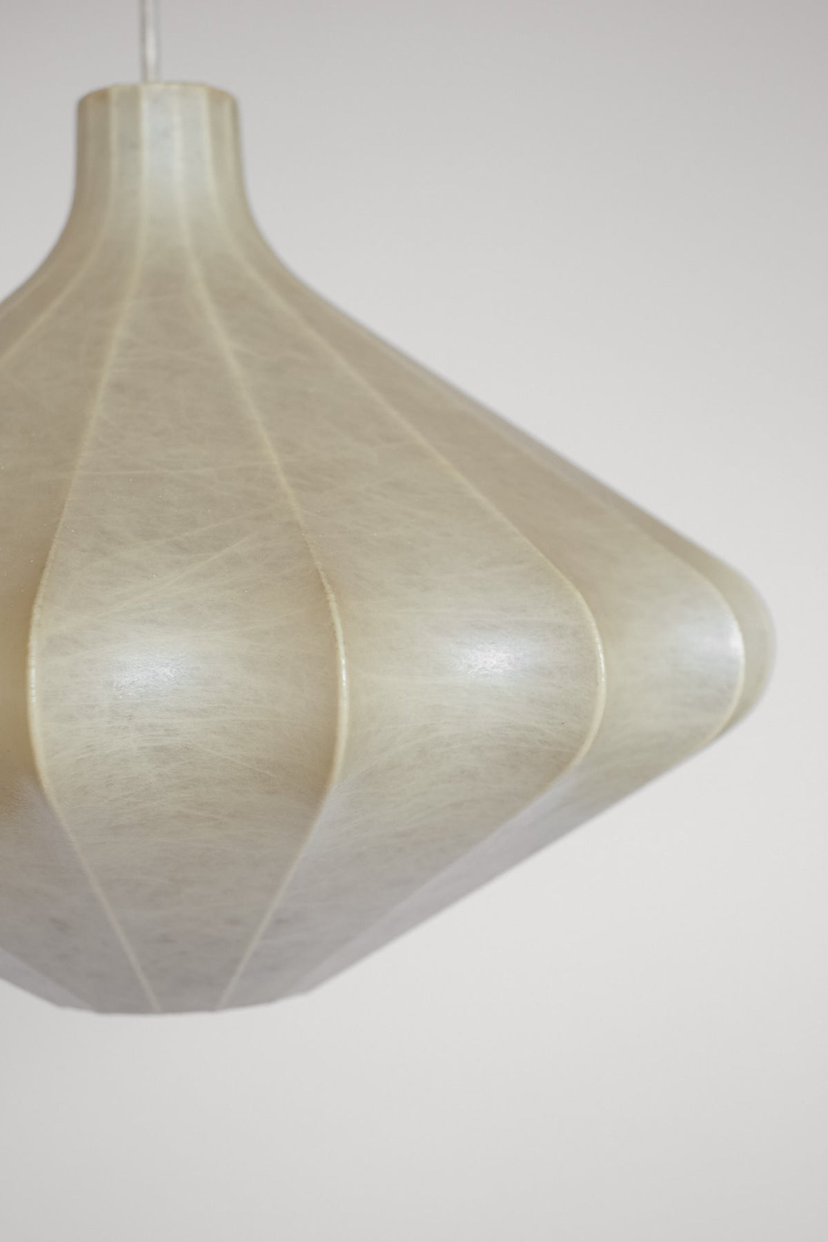 1960s Cocoon Pendant Lamp by Friedel Wauer for Goldkant — lifestyle setting