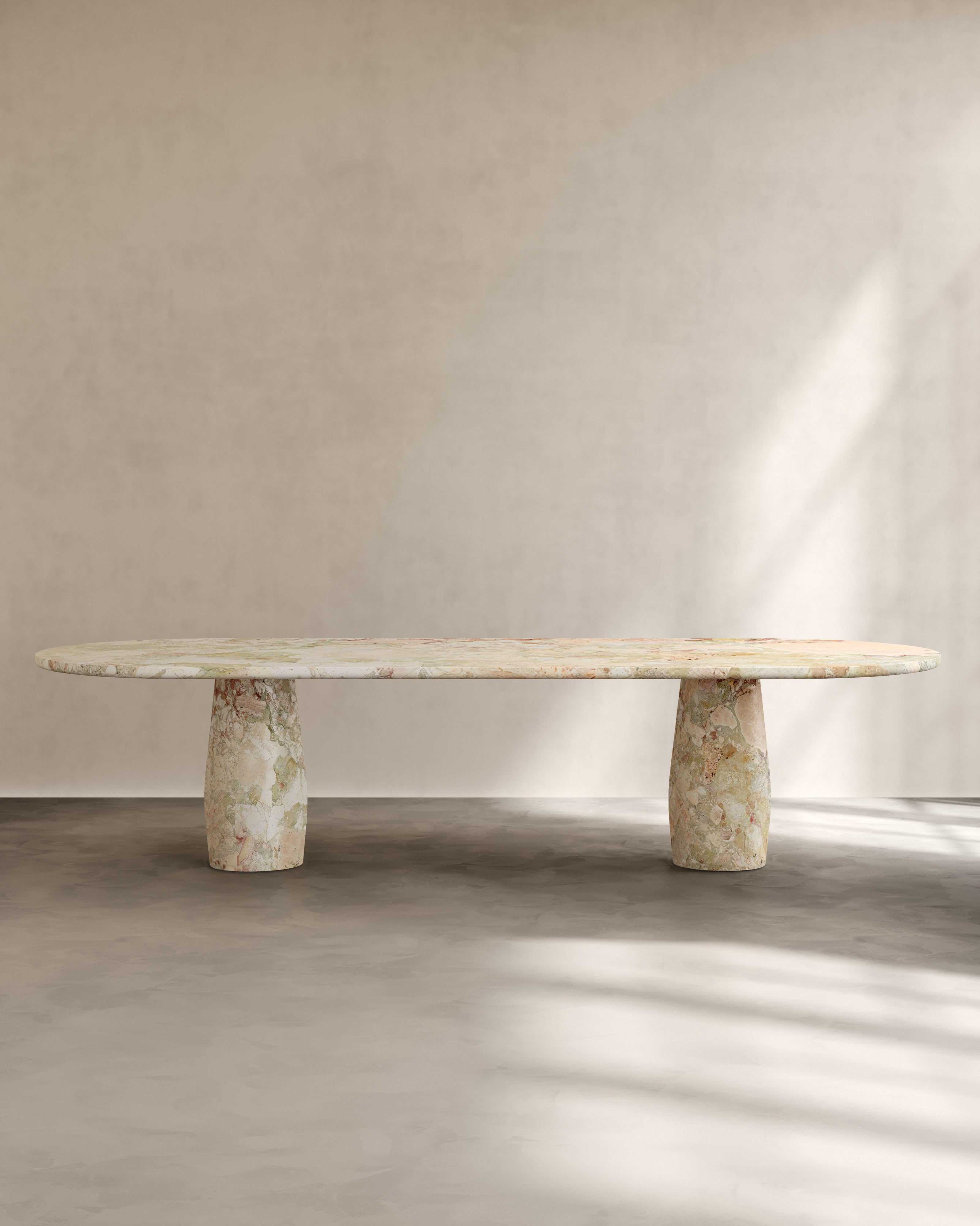 Raffaella Table IV — close-up of textured stone surface
