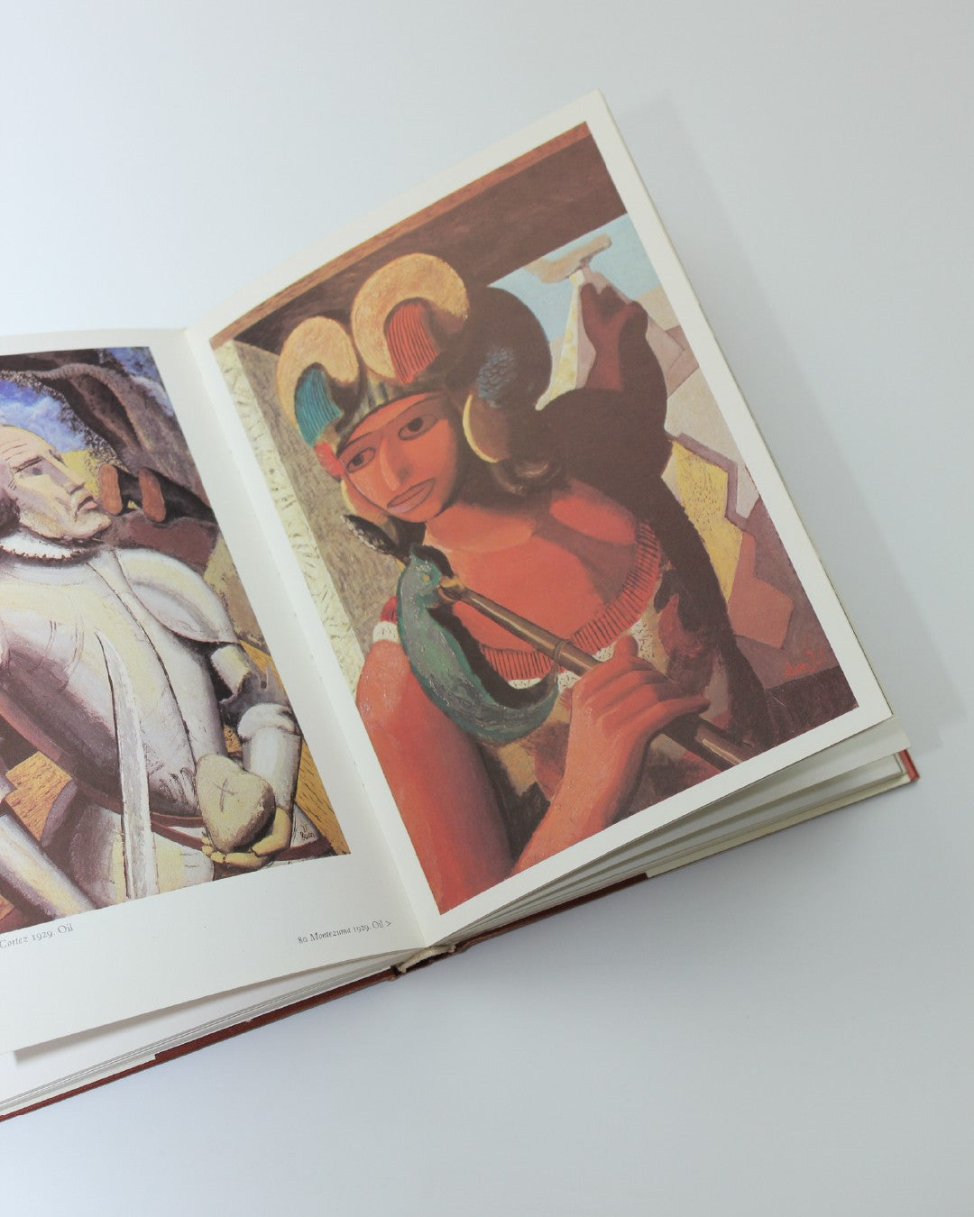 Leon Underwood — open book showing colorful artwork on pages