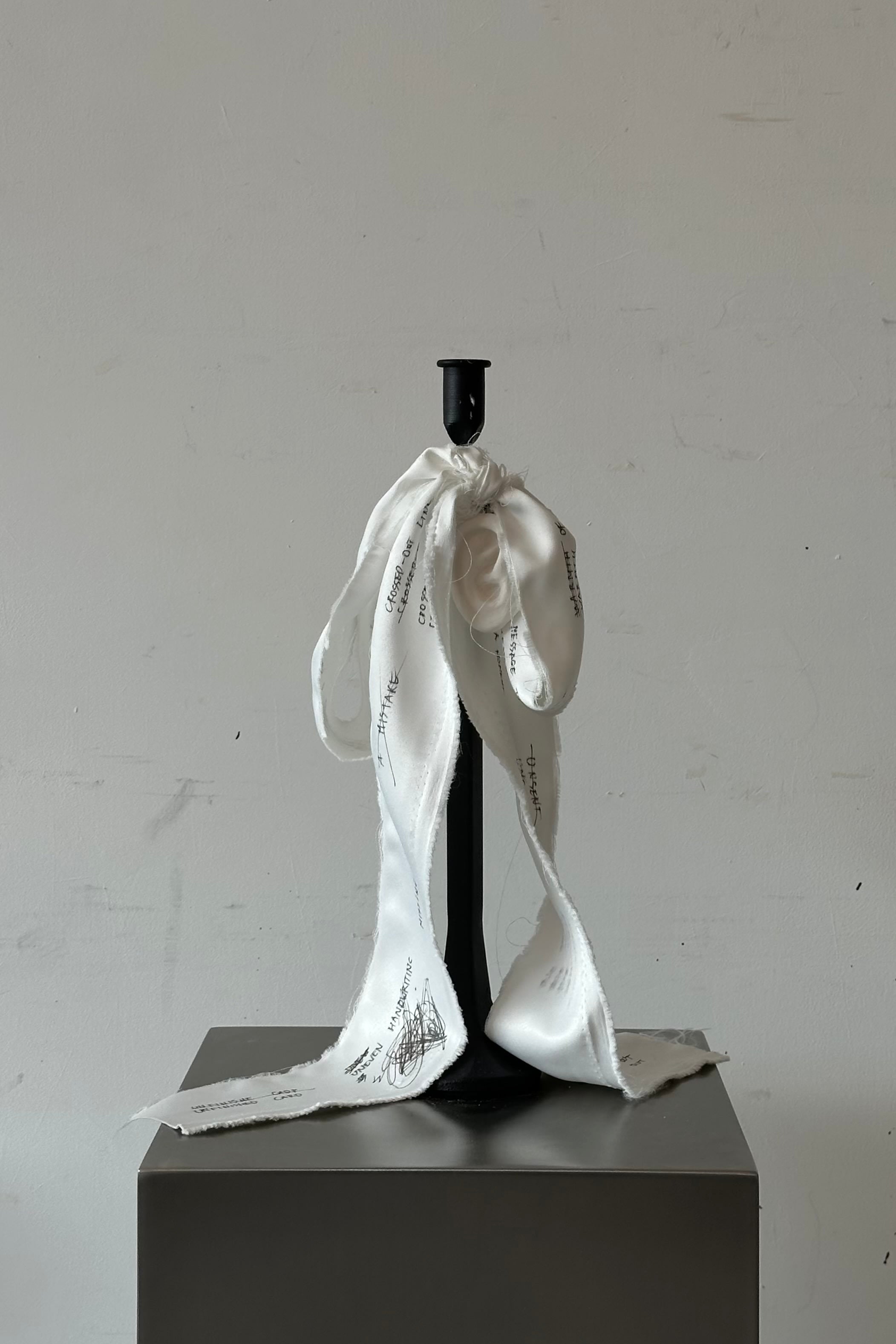 'UNSENT EAR' candleholder — additional view