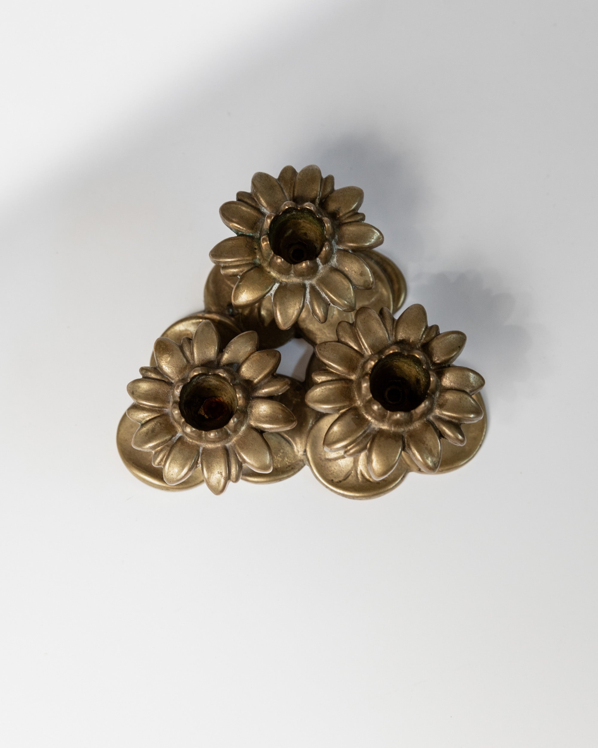 Brass Candleholder 1930s