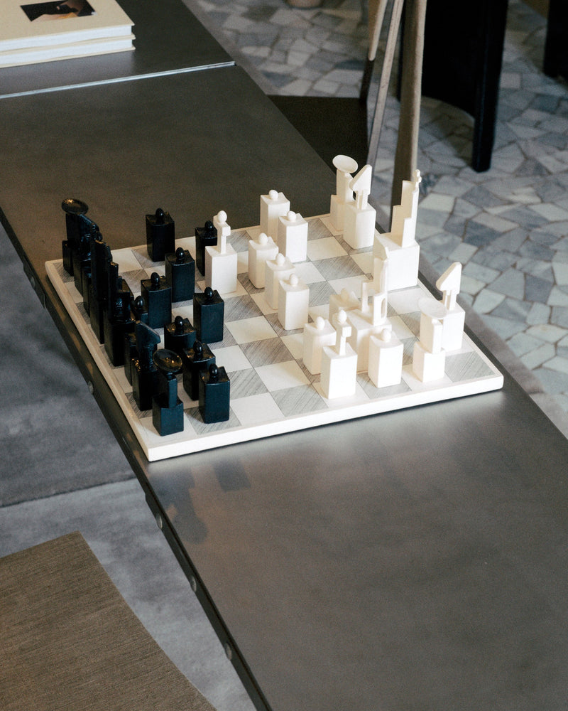 Chess Figures (Plaster) — detail view