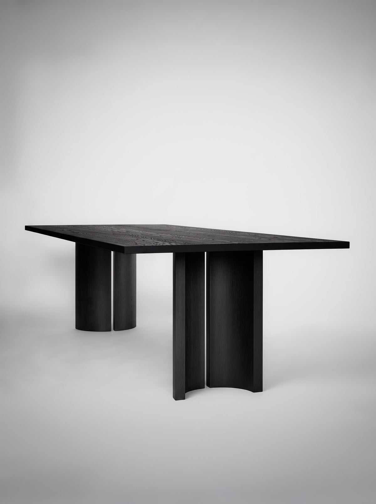 Aperta Rectangular Table - Single Base — in context