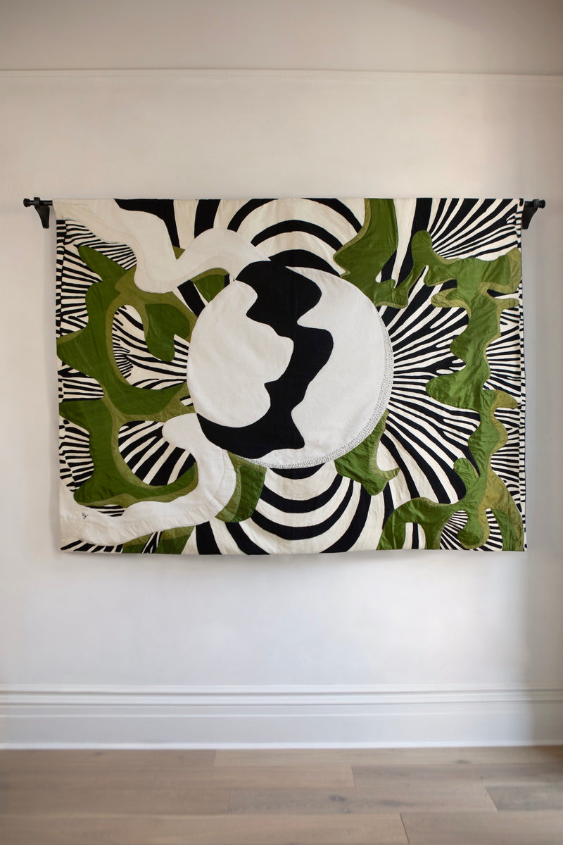 Big Bang Hand Sewn Silk Tapestry by House of Quentin Jones | The Oblist