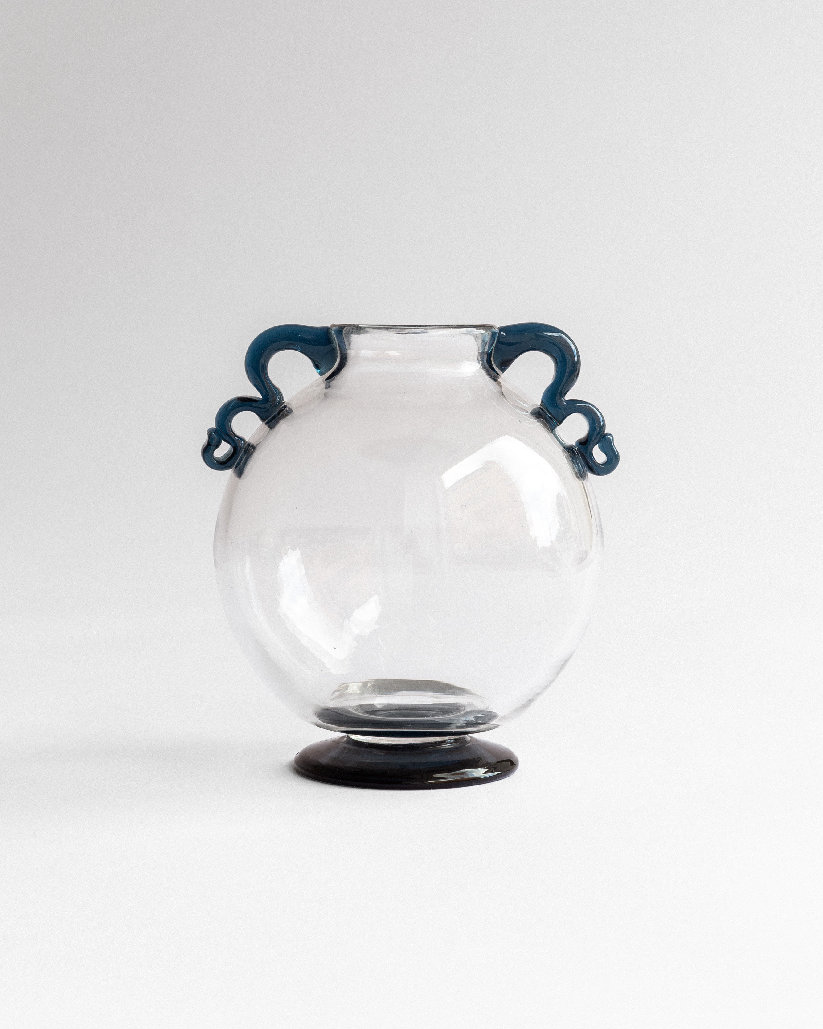 Small Handblown Art Deco Glass Vase by William Stenberg, Sweden, 1930s by Spigel | The Oblist