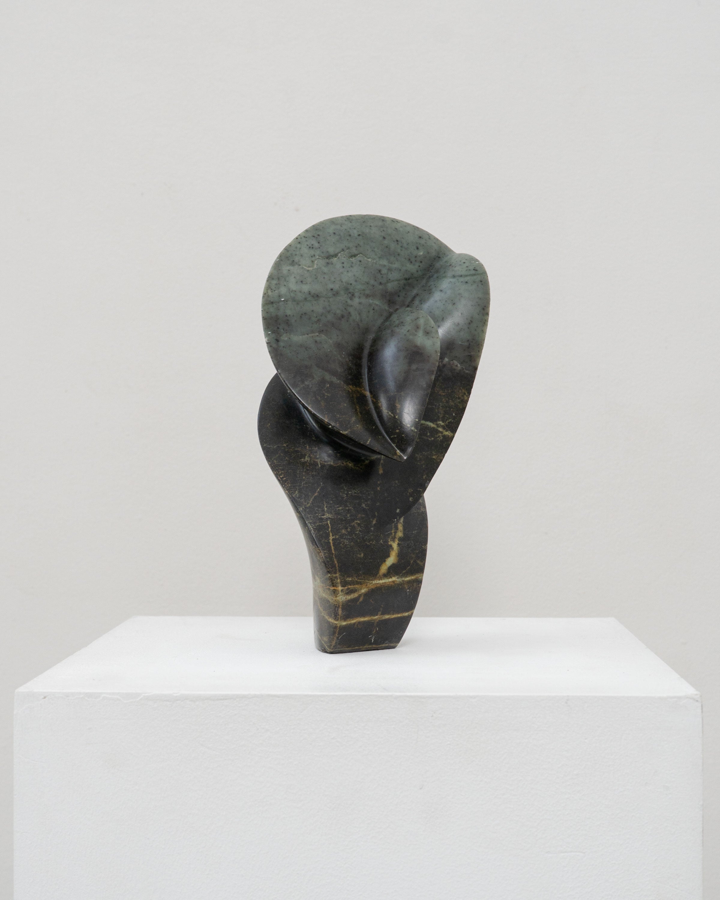 Vintage Abstract Stone Sculpture