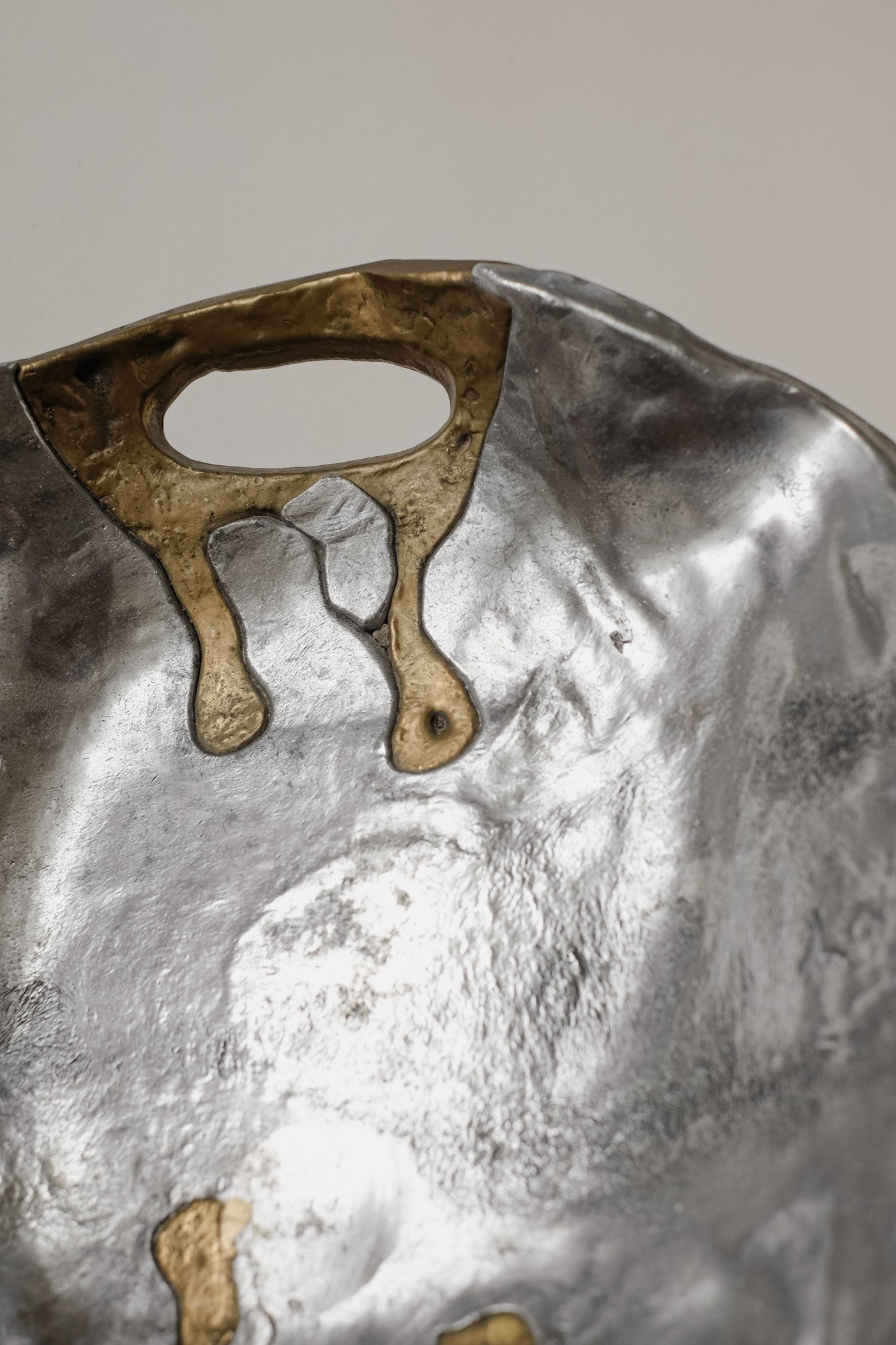 Brutalist Centerpiece Bowl by David Marshall — view 9