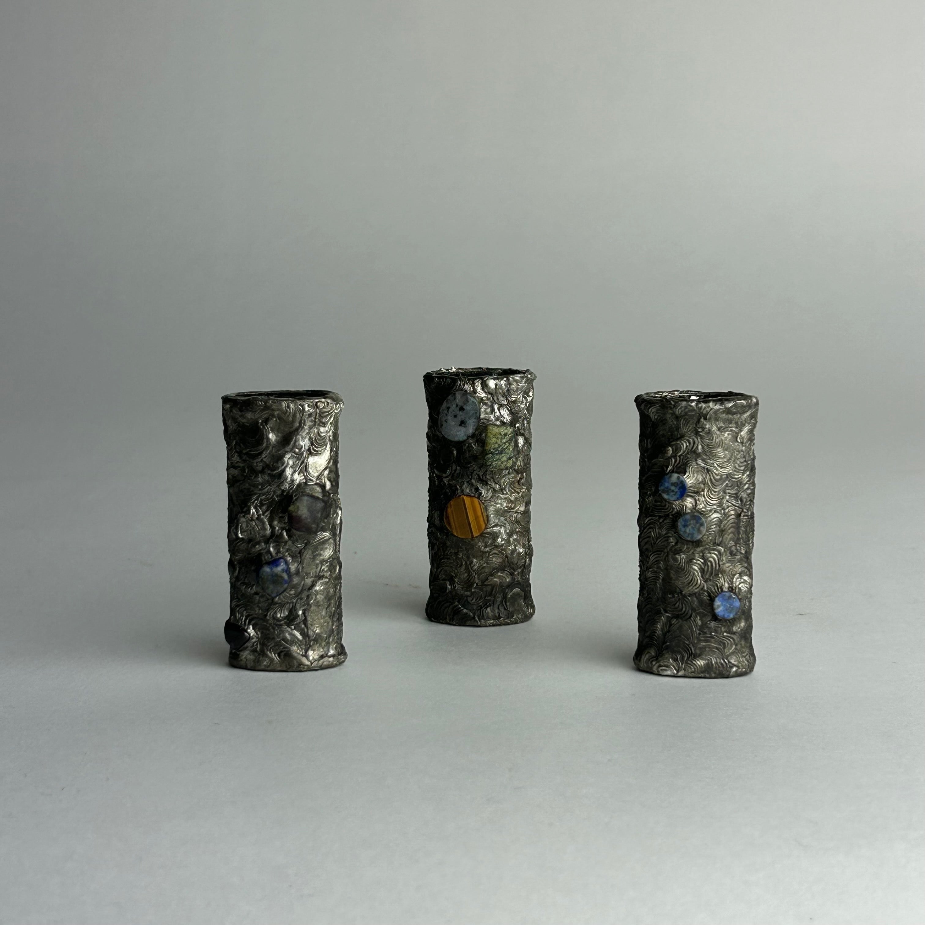 Original Hand Soldered and Jeweled Lighter Cover by  THE PERFECT NOTHING CATALOG — alternate view