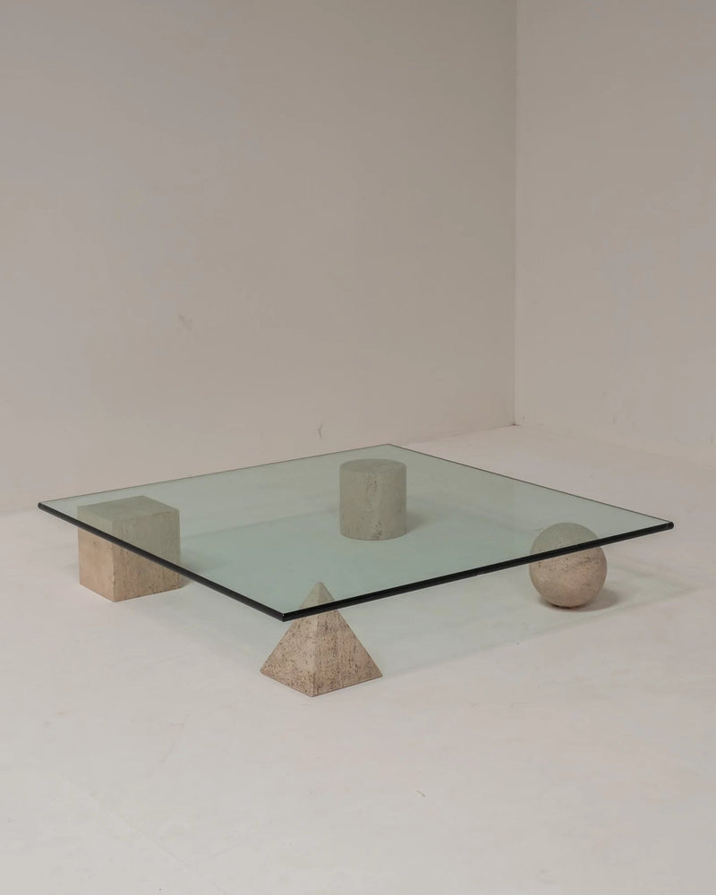 Metaphora Coffee Table by Lella & Massimo Vignelli for Casigliani 1970 by Paulette in 't Stad | The Oblist