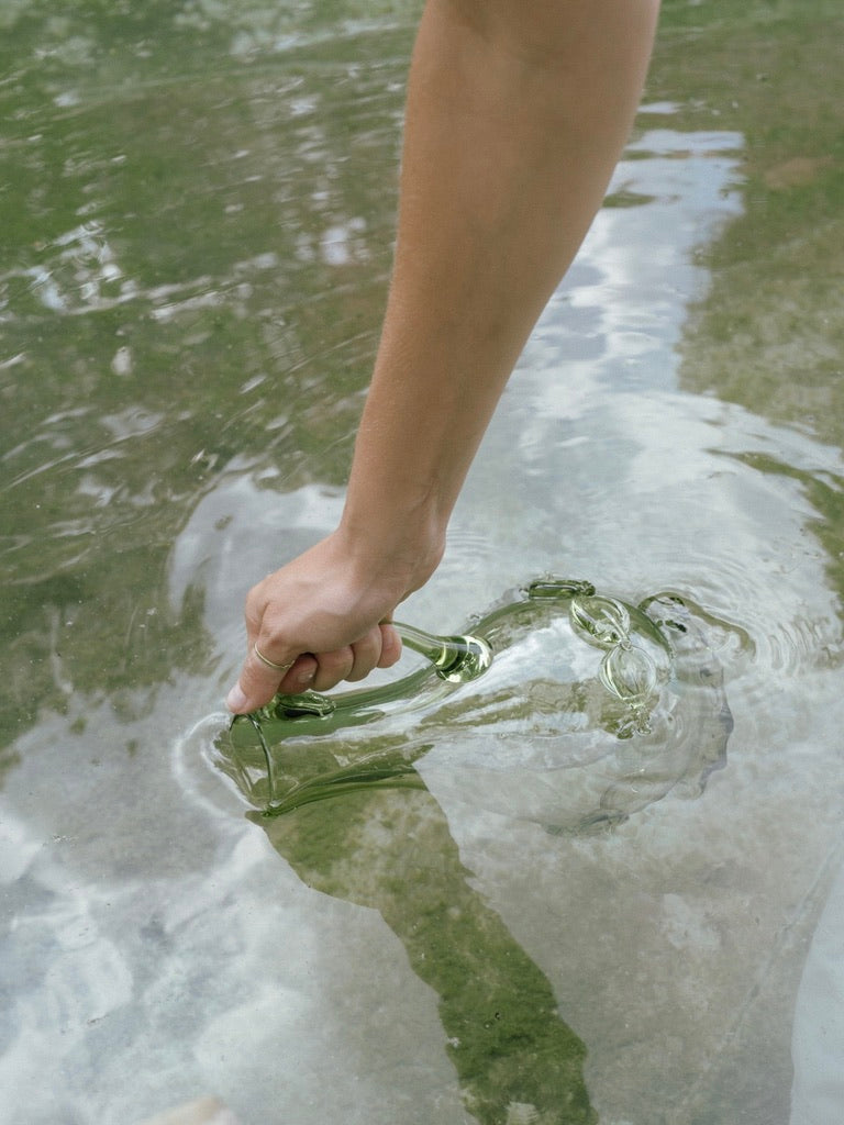 Mouthblown Carafe