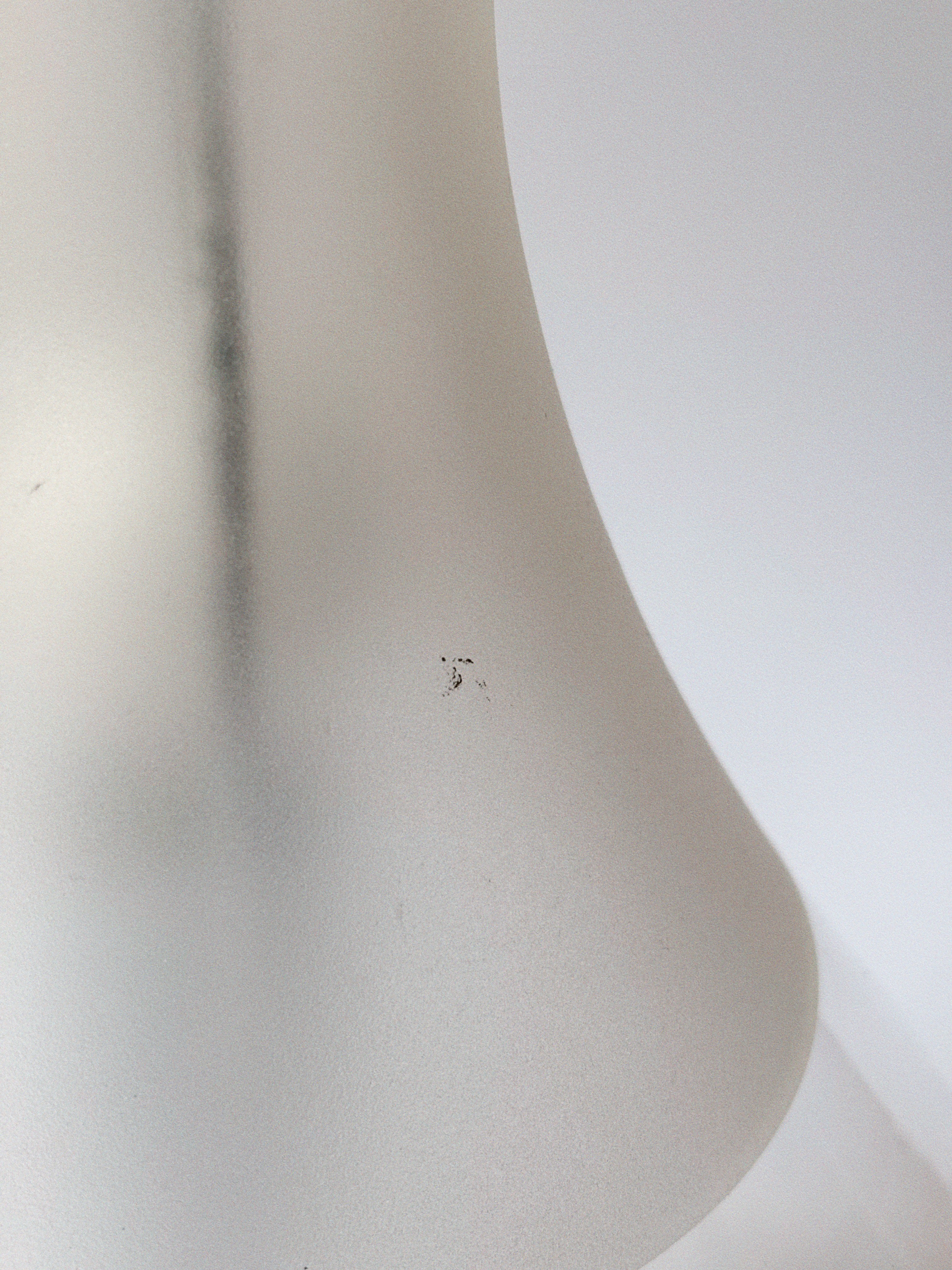 Chrome and Glass Lamp, Italy c. 1970’s — close-up