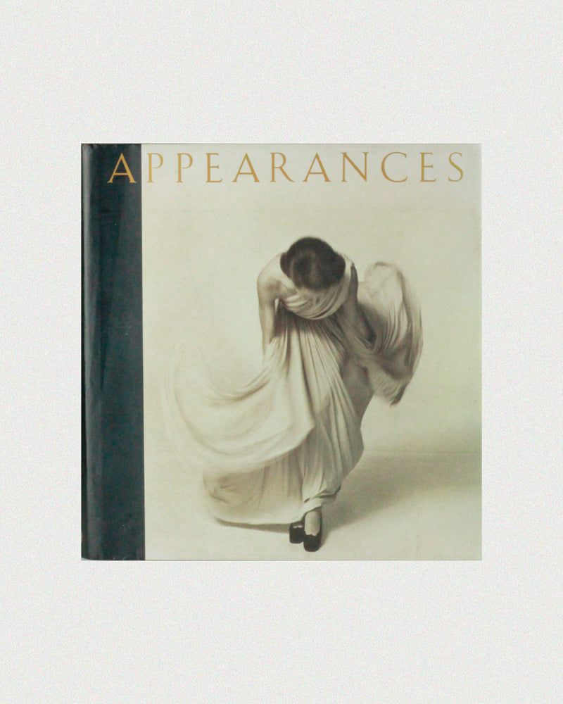 Appearances by Boga Avante Shop | The Oblist — hardcover, monochrome design