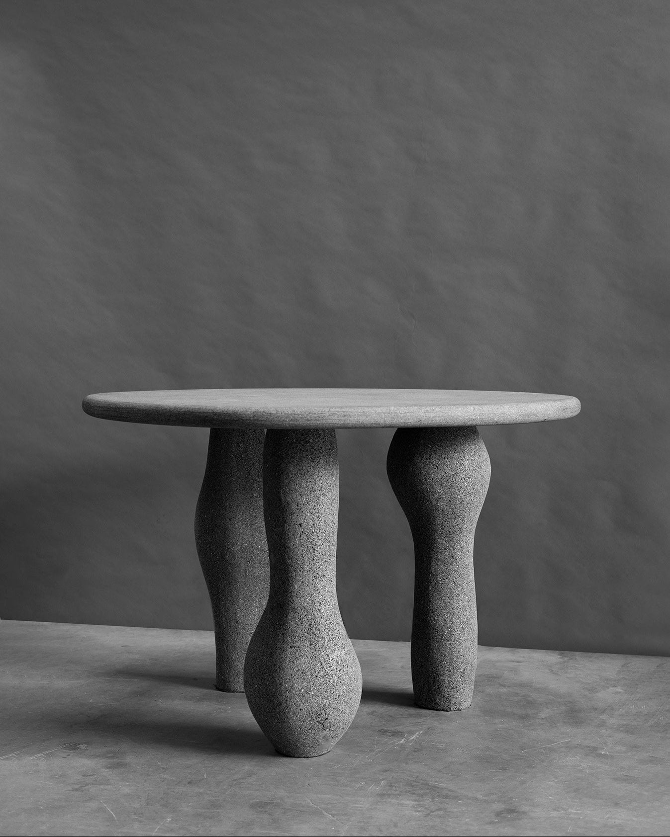 Altar Round Table in Stone by Agnes Studio | The Oblist